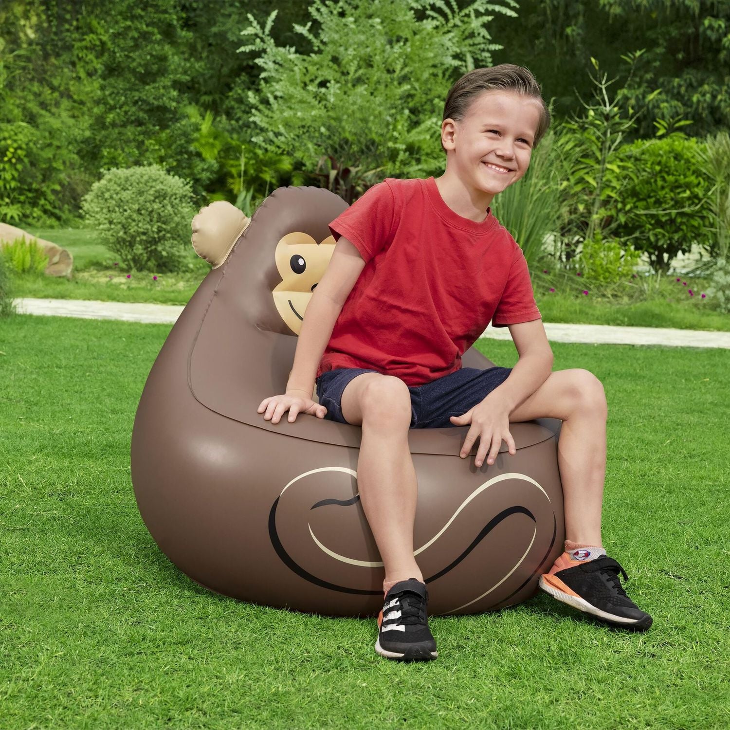 BESTWAY - Poltrona gonfiabile Baby Cozy Critters