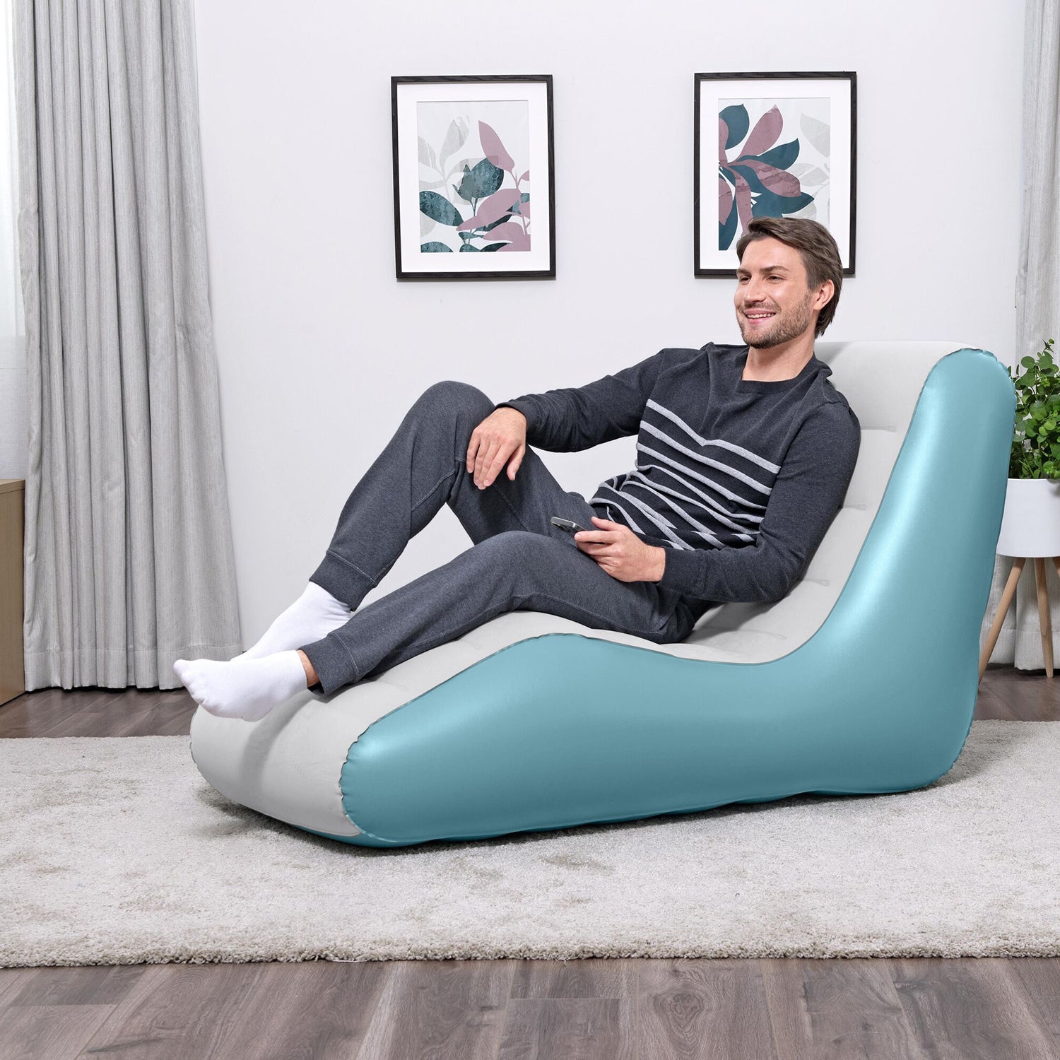 BESTWAY - Sdraio gonfiabile Leisure Luxe Chaise