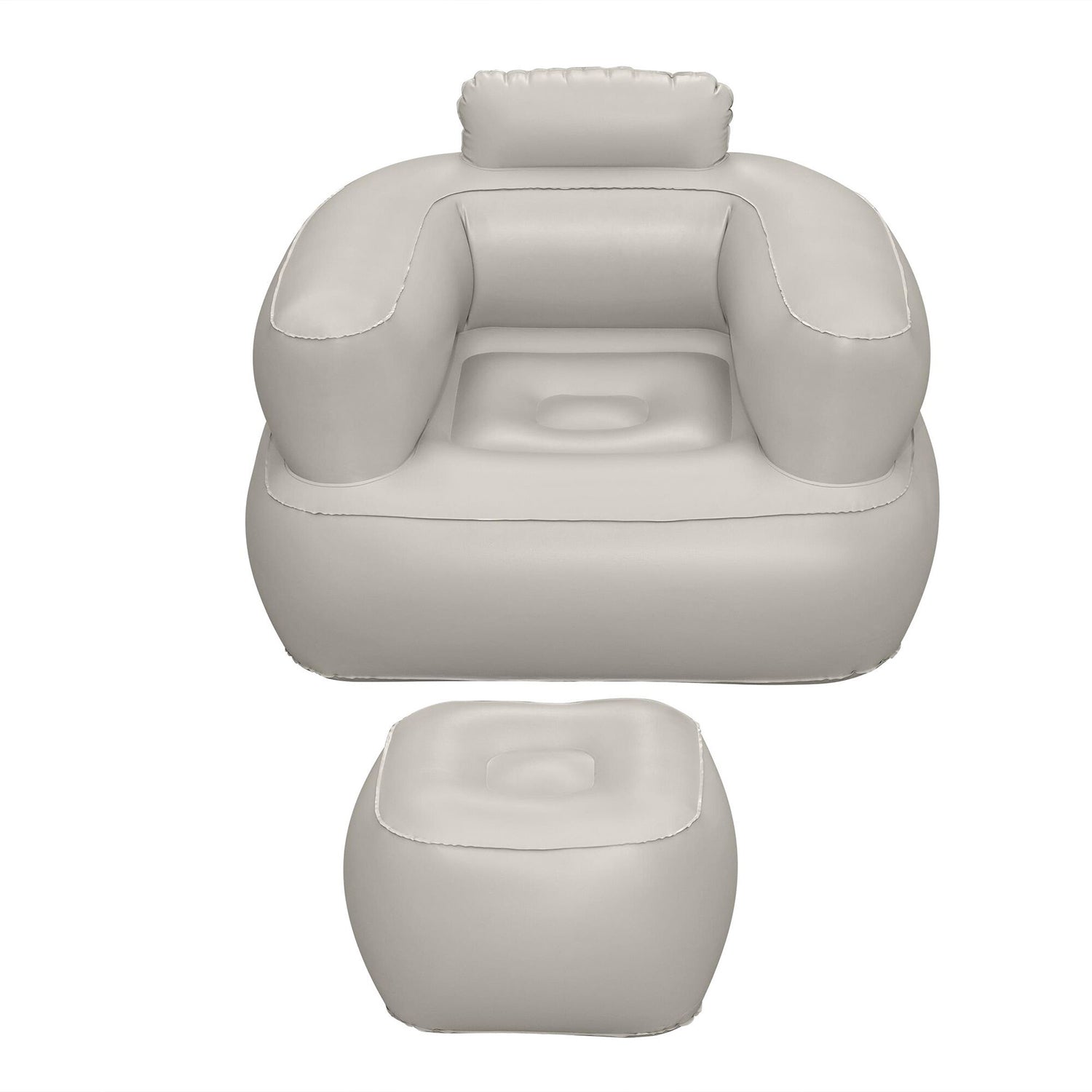 BESTWAY - Poltrona gonfiabile con pouf Comfi Cube
