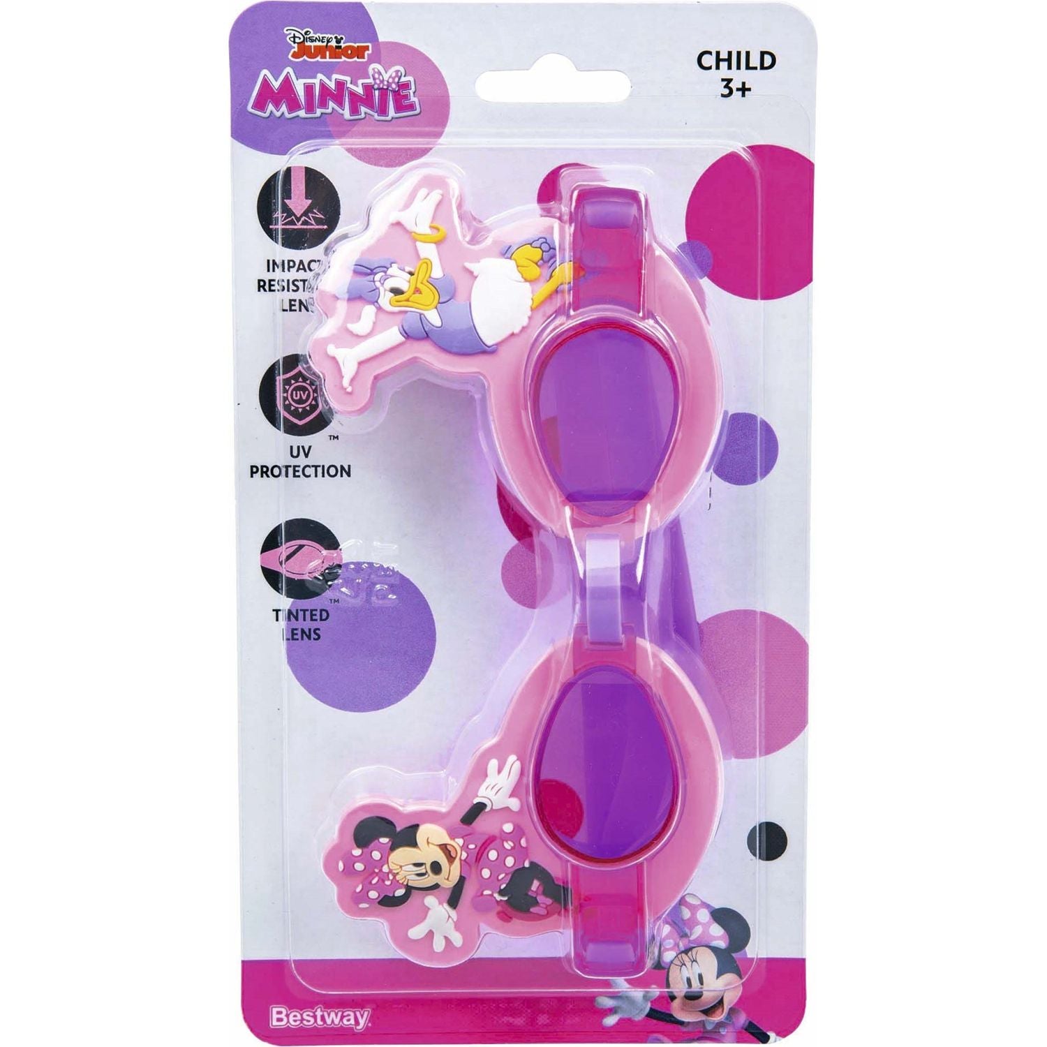 BESTWAY - Occhialini da Nuoto Disney Minnie Mouse & Daisy Duck a partire dai 3 anni