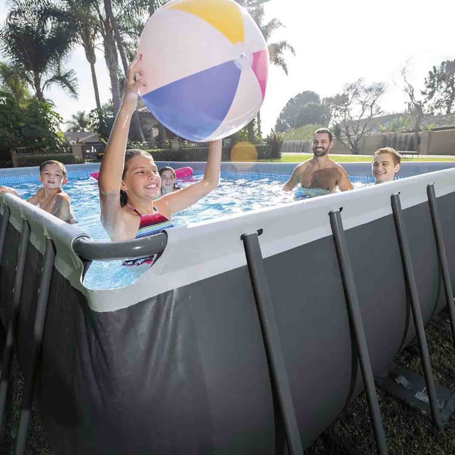INTEX - Piscina Rettangolare Ultra XTR Frame - altezza 132x549x274 cm