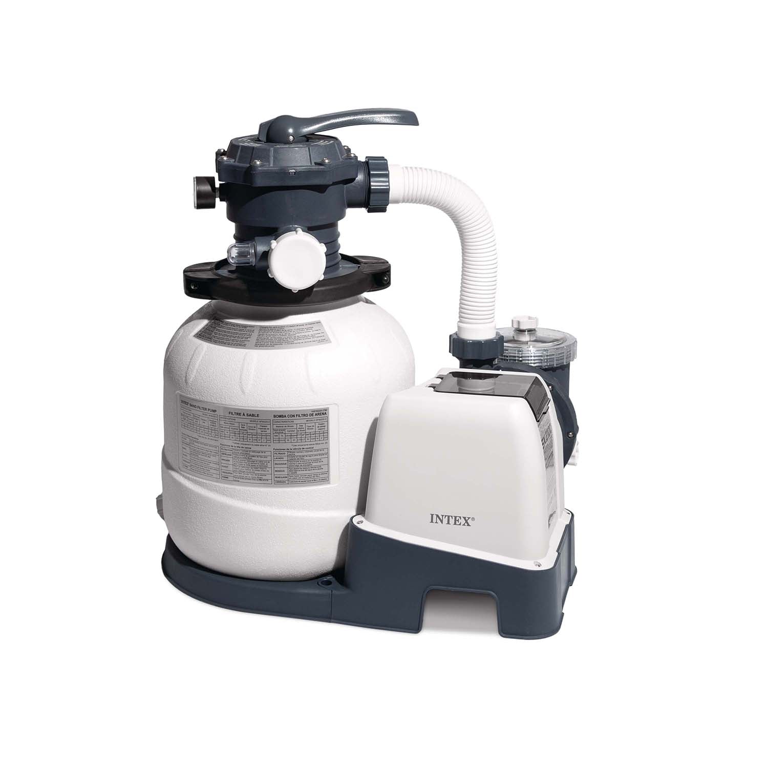 INTEX - Pompa Filtro a Sabbia Krystal Clear® SX2100 Plus WiFi 7900 litri/ora