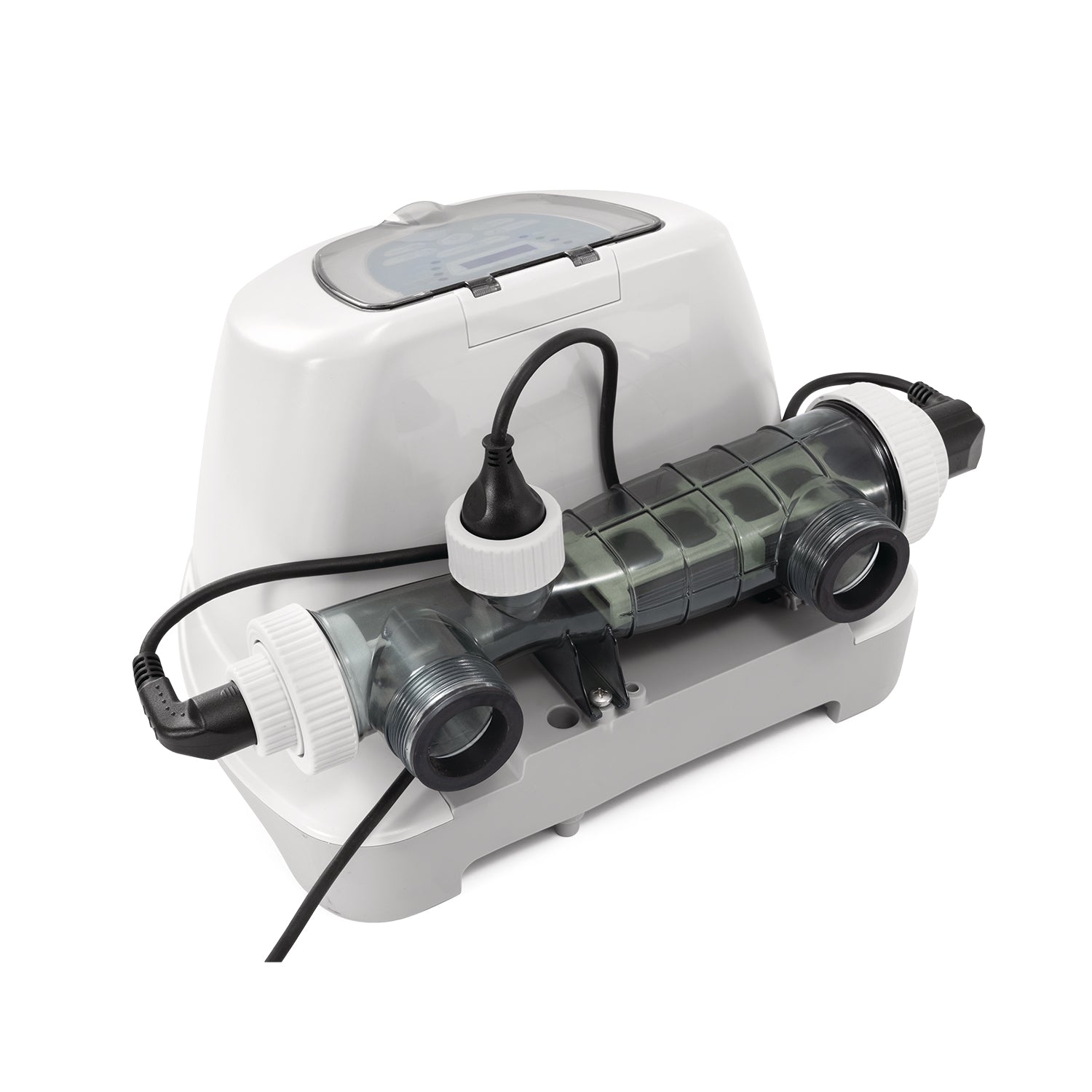 INTEX - Generatore Salino di Cloro Krystal Clear® QS 1600 Plus con Wifi per piscine fuori terra fino a 68.000 litri