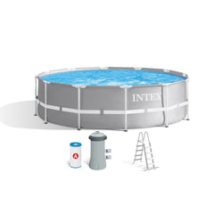 INTEX - Piscina Rotonda Prisma Frame - altezza 99x366x366 cm