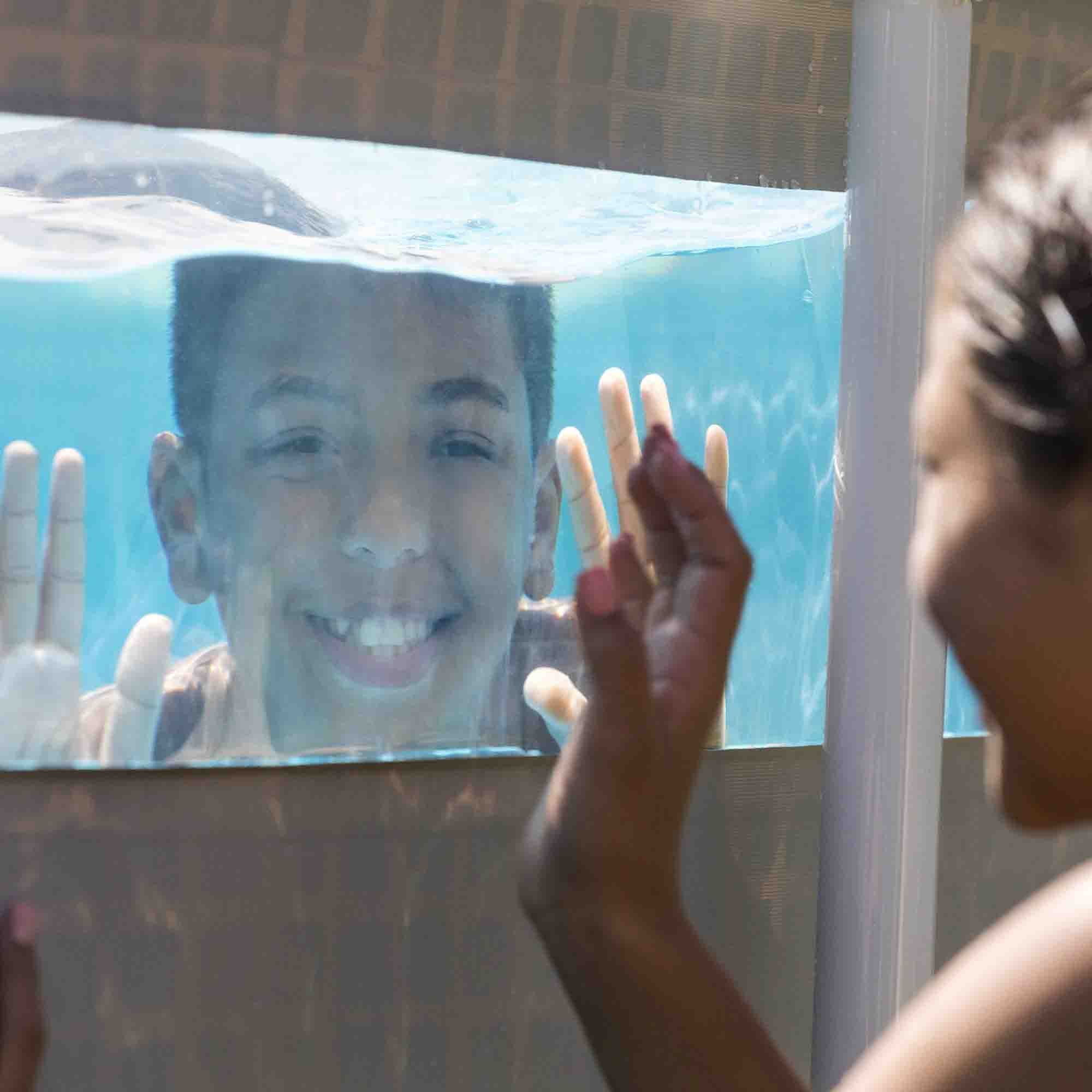 INTEX - Piscina Rotonda Prisma Frame Clearview - altezza 122 cm diametro 488 cm