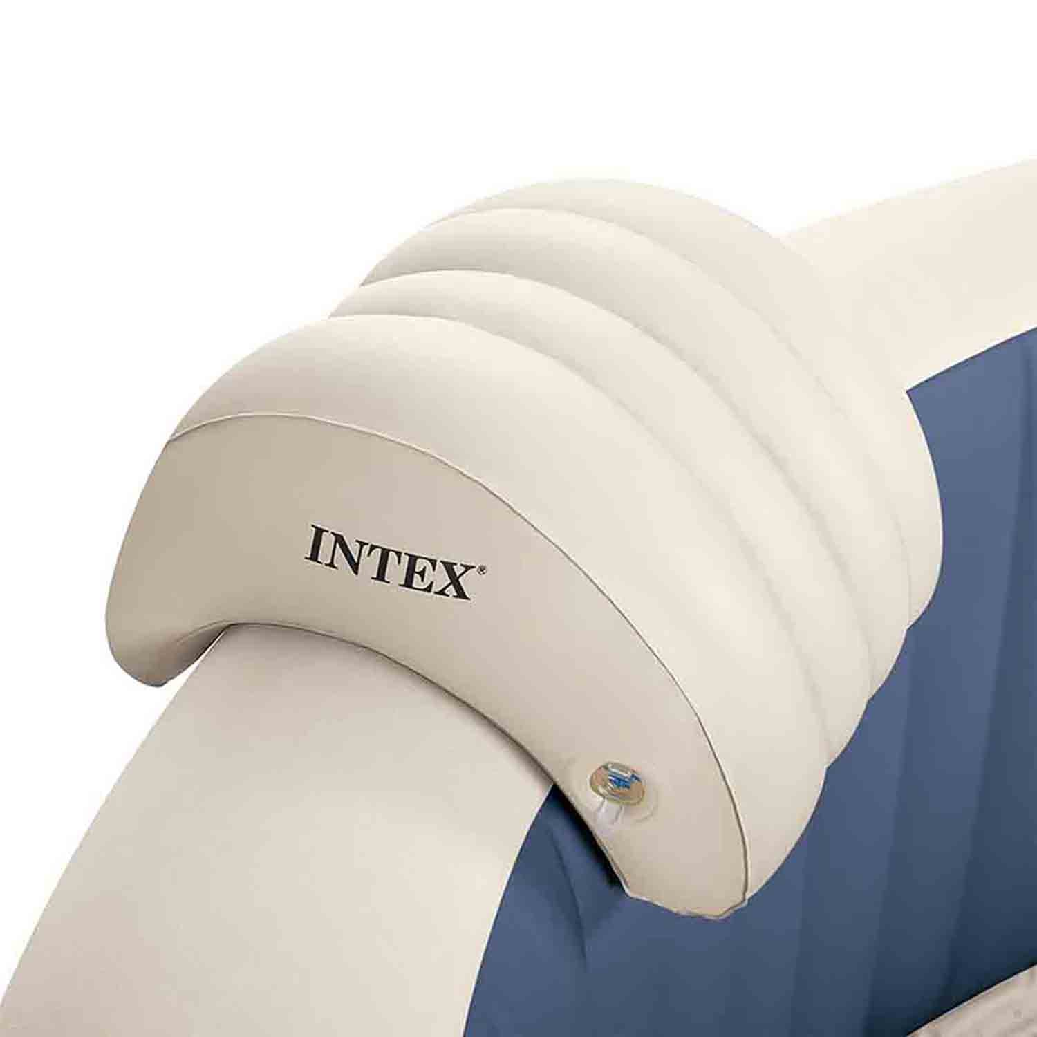 INTEX - Spa Idromassaggio PureSpa™ Bubble Massage 4 Posti Blu Navy - altezza 71 cm diametro 196 cm