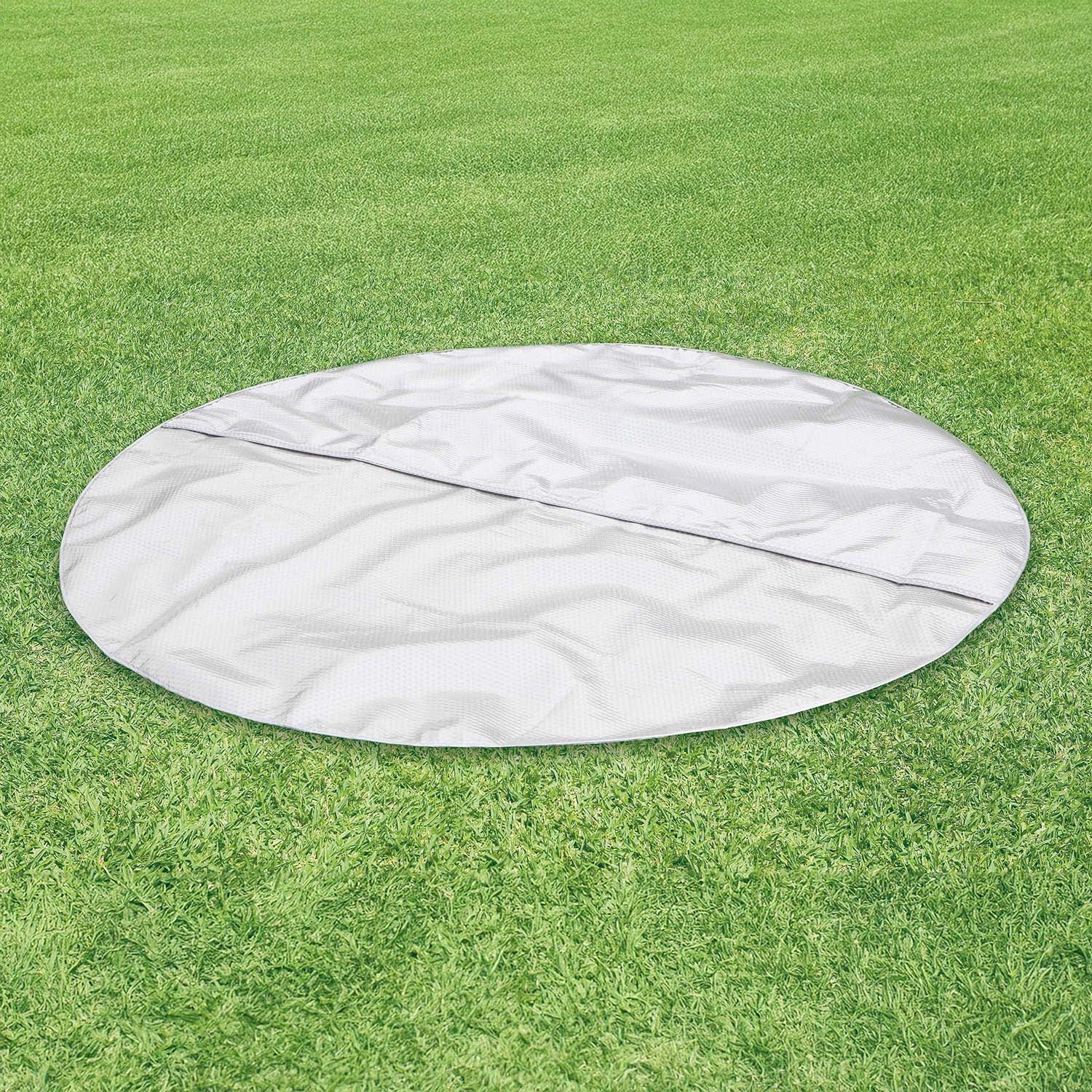 INTEX - Spa Idromassaggio PureSpa™ Greywood Deluxe™ 6 Posti Grigio Effetto Legno - altezza 71 cm diametro 216 cm