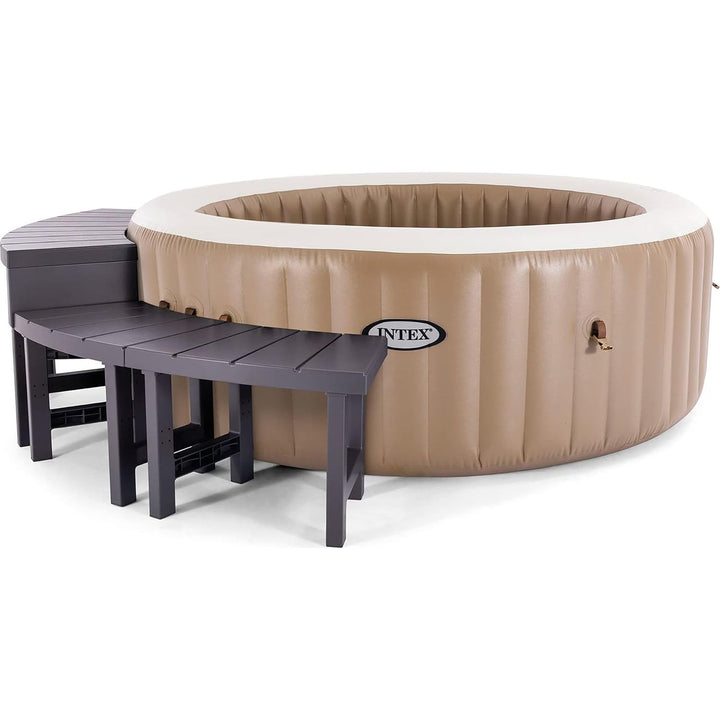 INTEX - Set di Panchine per PureSpa Rotonda 4 posti - 2 Panchine medie + 2 Panchine Alte