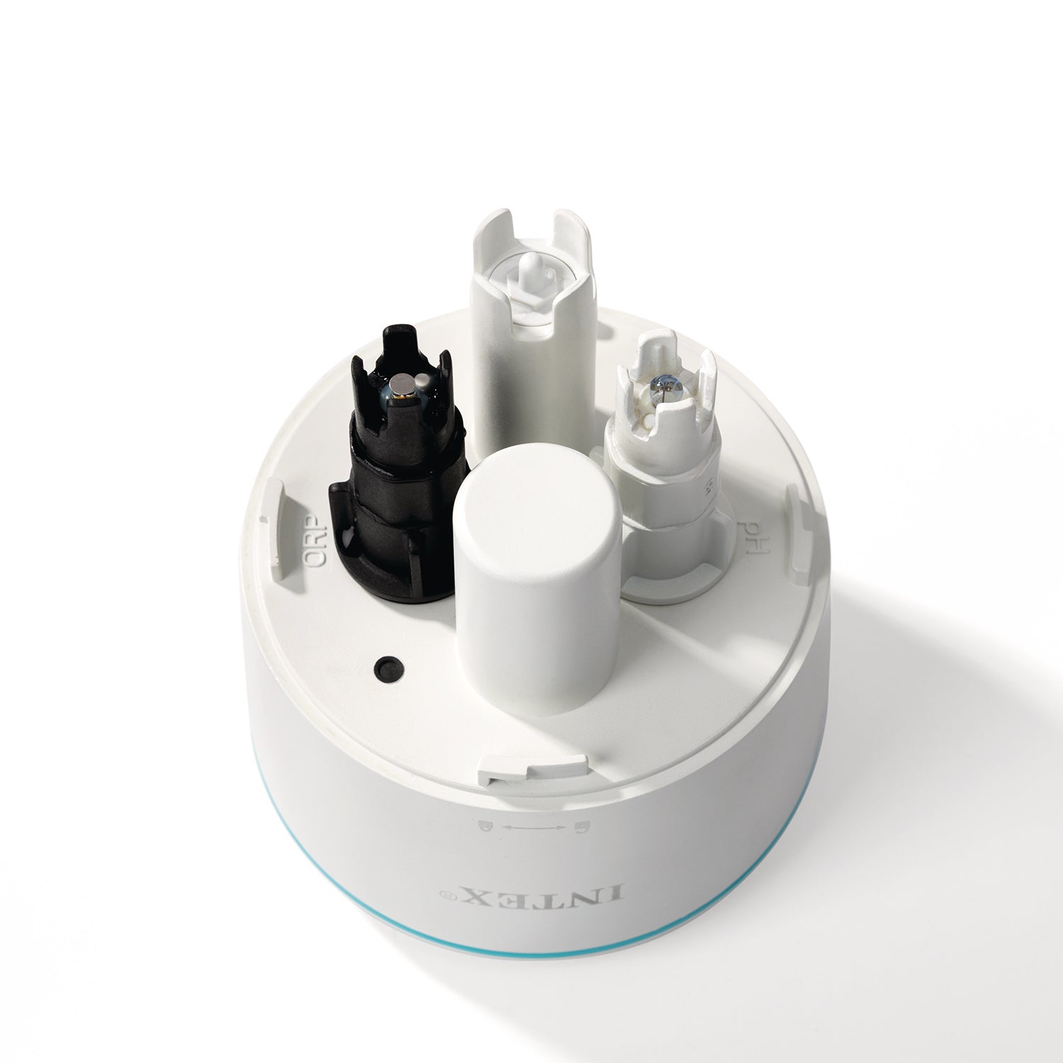 INTEX - Analizzatore d'Acqua Piscina Galleggiante WiFi con App Link - Misurazione Automatica pH, ORP e Temperatura, Correzione Automatica Cloro