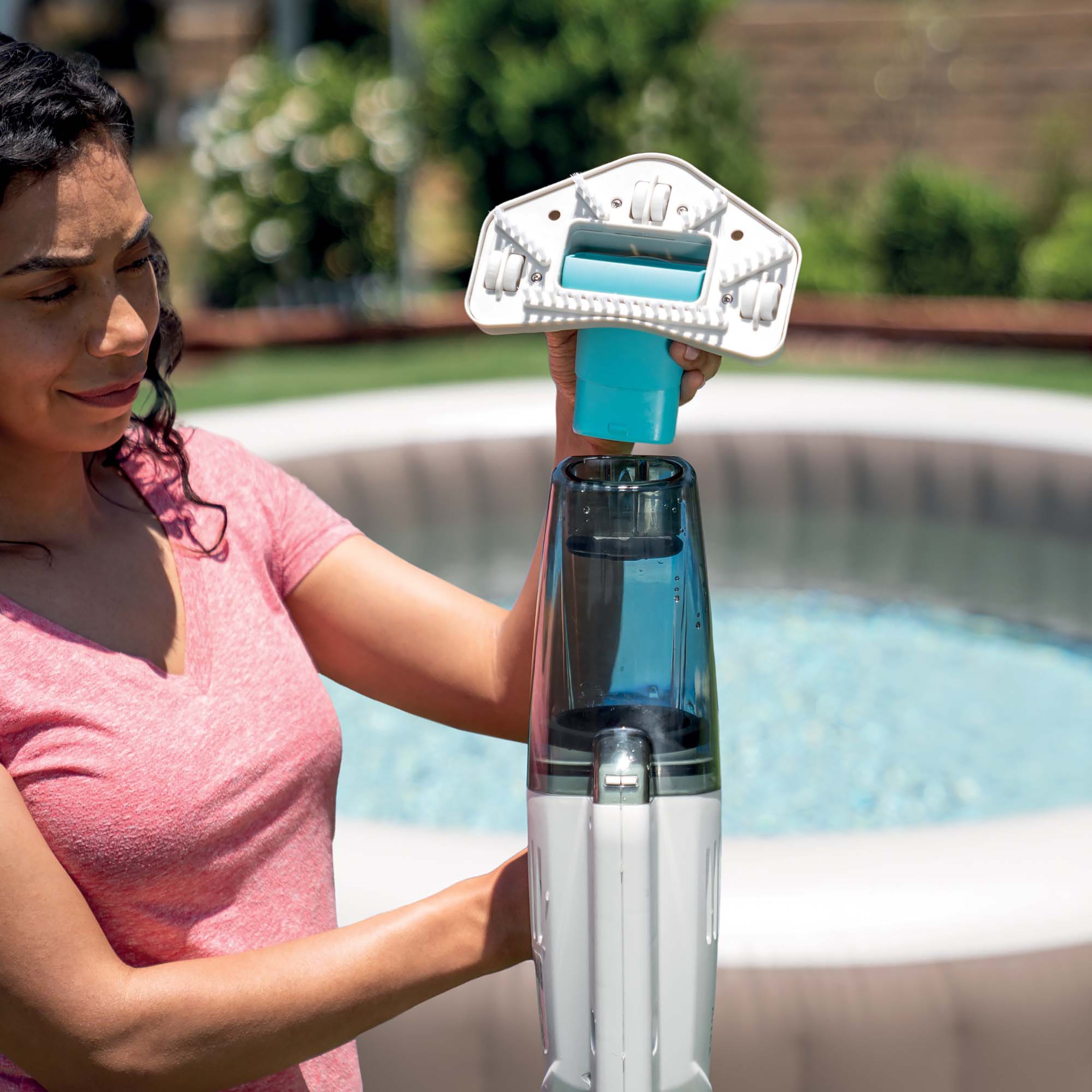 INTEX - Aspirapolvere ricaricabile per piscina e Pure Spa Vacuum ZR 100