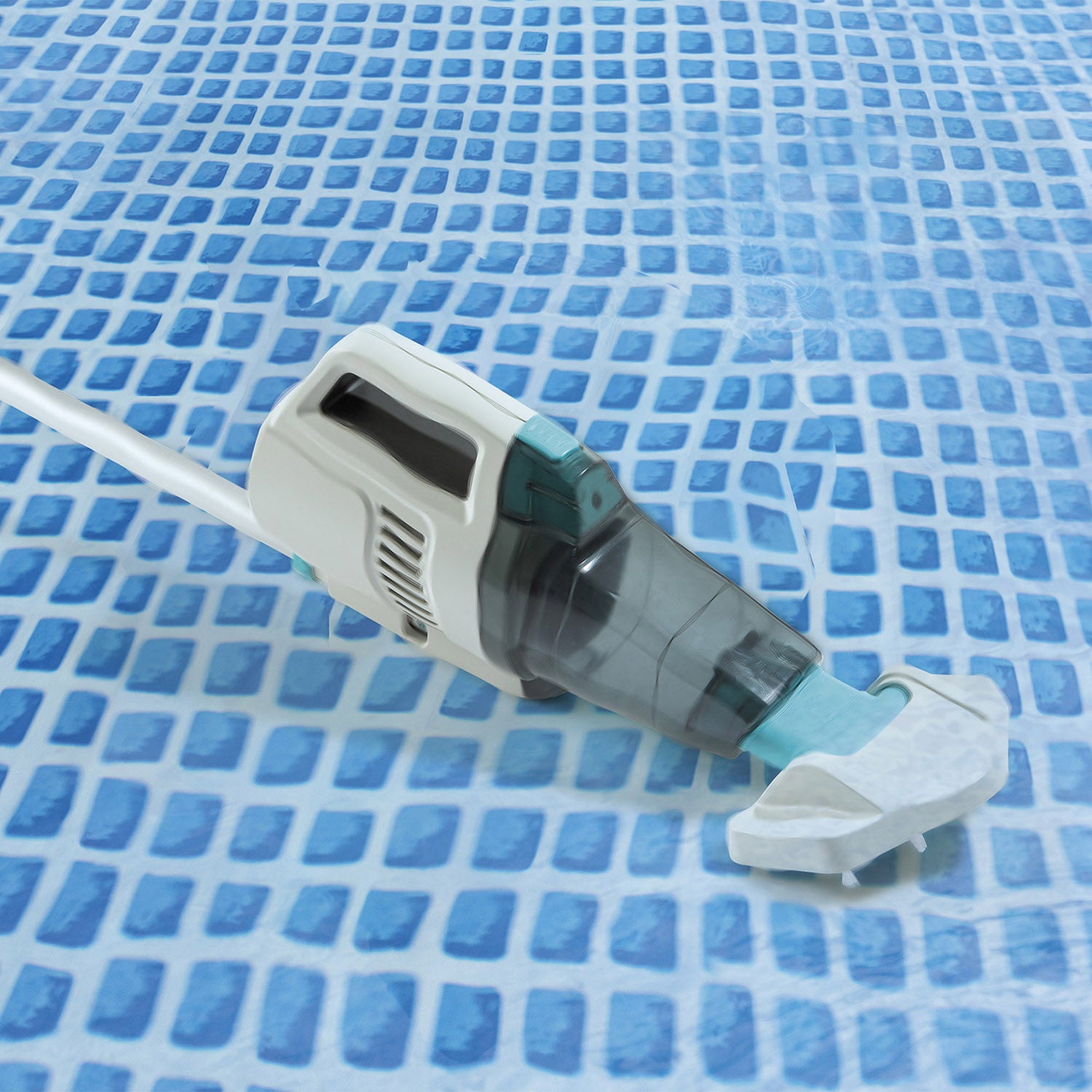 INTEX - Aspirapolvere Piscina Ricaricabile ZR200 con Asta Telescopica