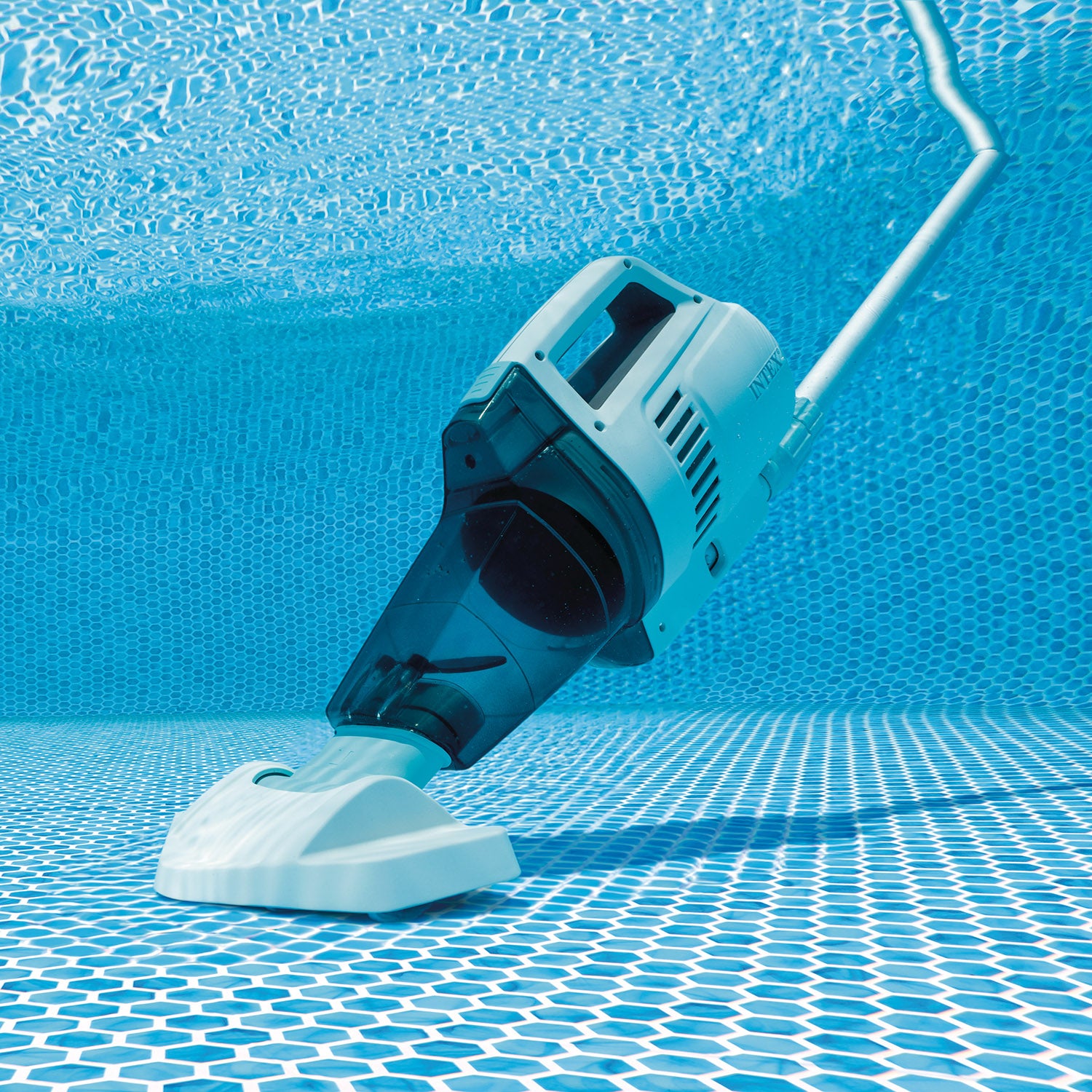 INTEX - Aspirapolvere Piscina Ricaricabile ZR200 con Asta Telescopica