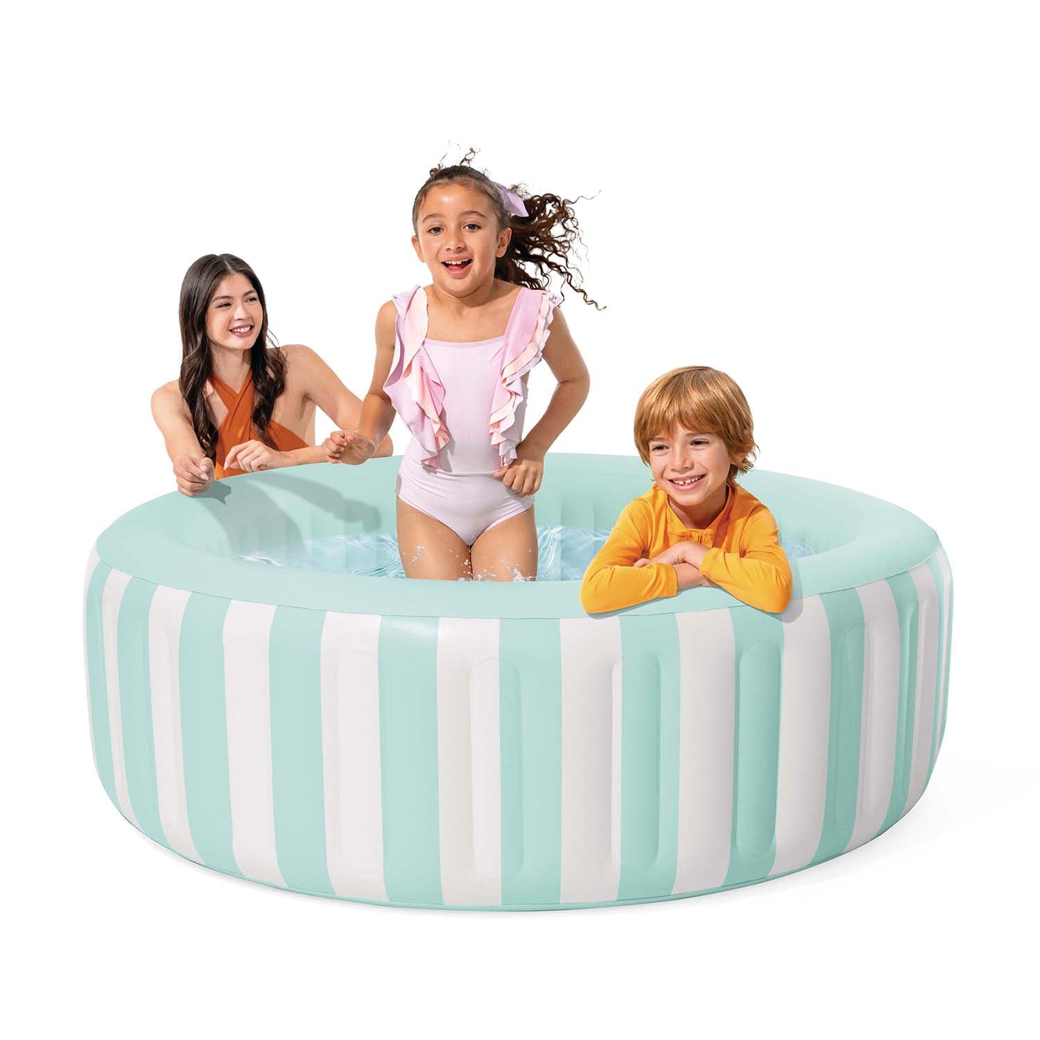 INTEX - Piscina Gonfiabile Coastal Luxe - altezza 53 diametro 168 cm