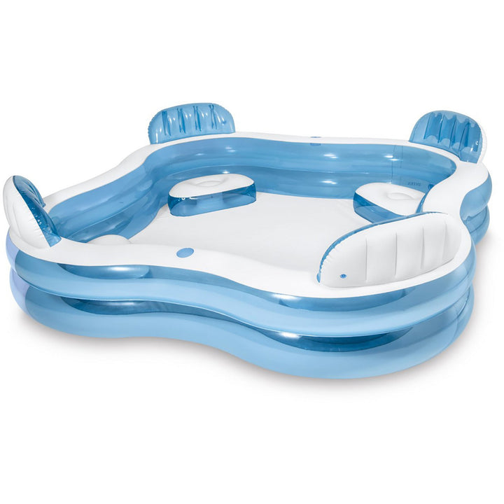 INTEX - Piscina Swim Center Family 4 sedili - h66x229x229 cm