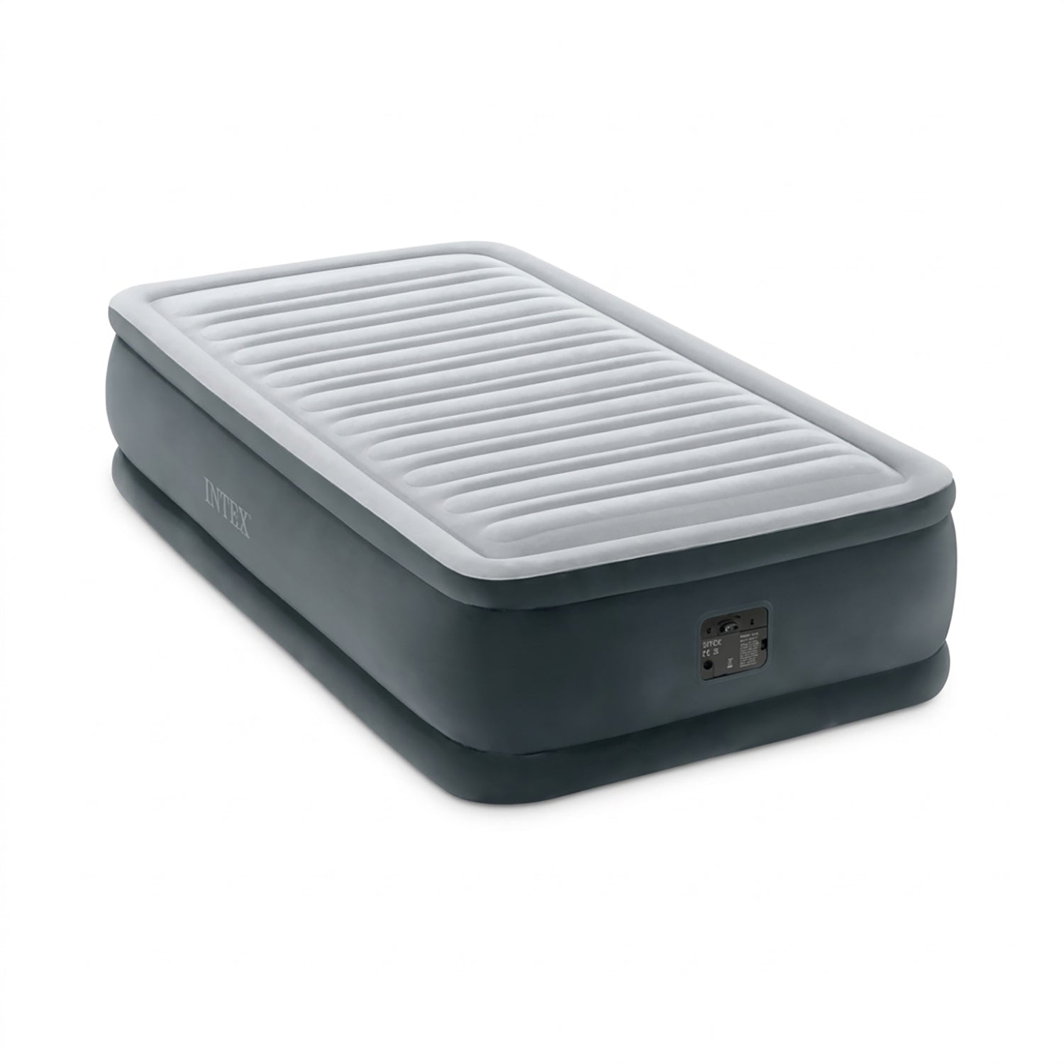 INTEX - Materasso Gonfiabile Singolo Comfort-Plush Elevated Dura-Beam® Deluxe - h46x191x99 cm