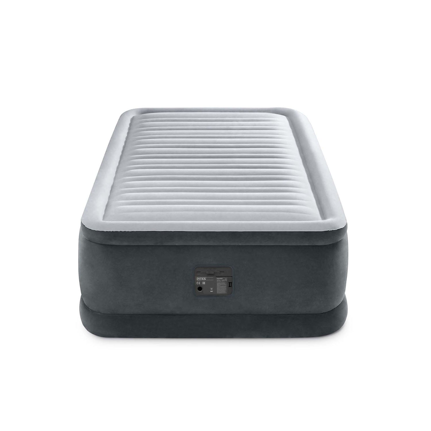 INTEX - Materasso Gonfiabile Singolo Comfort-Plush Elevated Dura-Beam® Deluxe - h46x191x99 cm