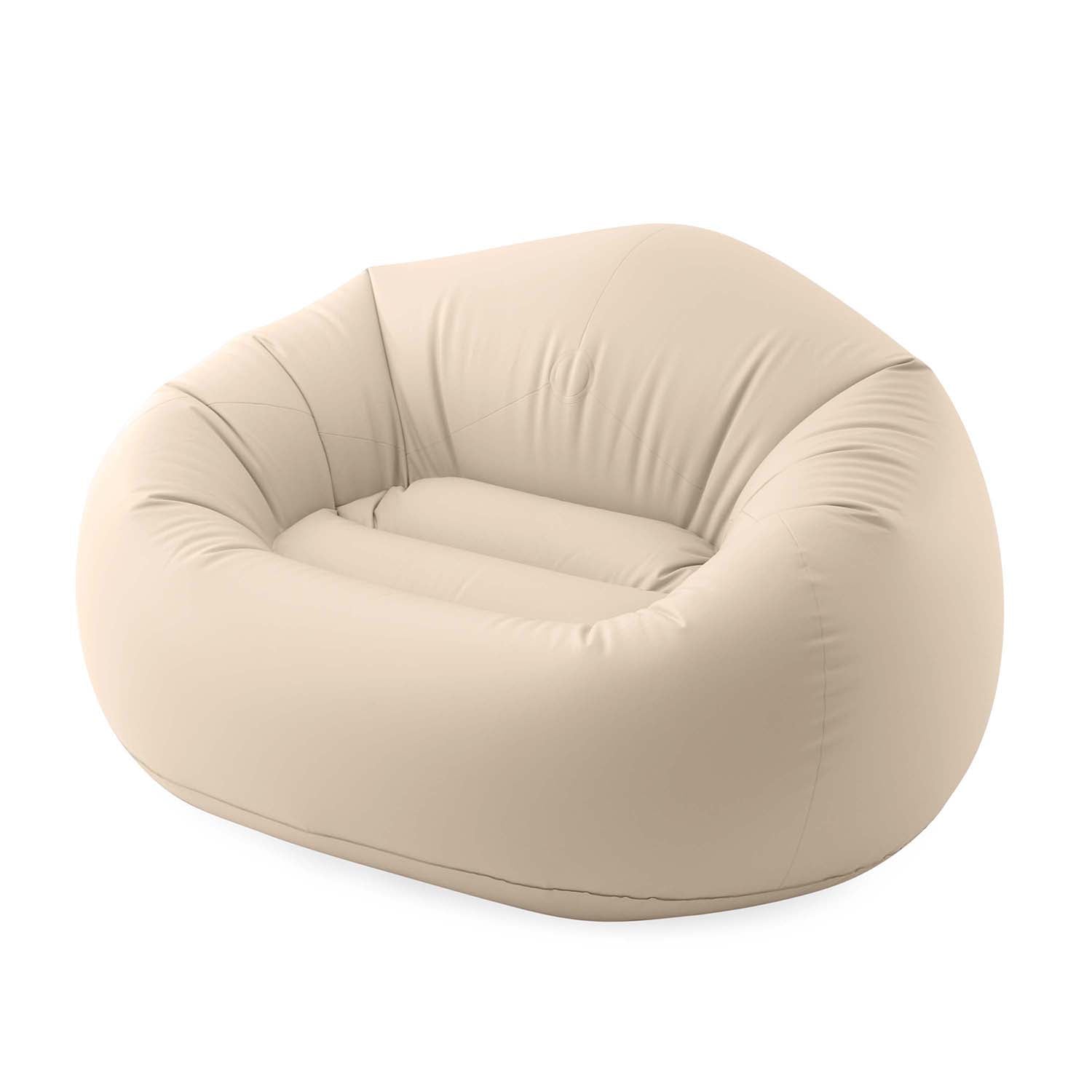 INTEX - Poltrona Gonfiabile Sacco Crema - h74x137x127 cm