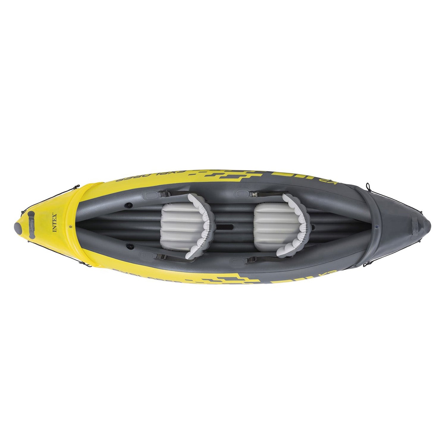 INTEX - Kayak Gonfiabile Explorer™ K2 2 Posti con Remi e Pompa - h51x312x91 cm