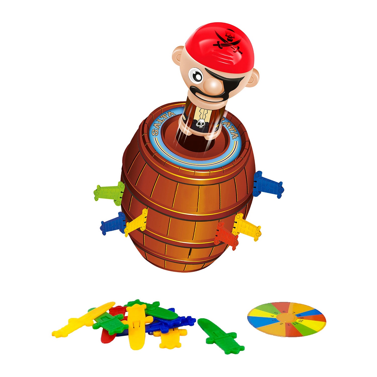 TU GIOCHI - Salta il Pirata Gioco da Tavolo con Barile e Pirata a Sorpresa