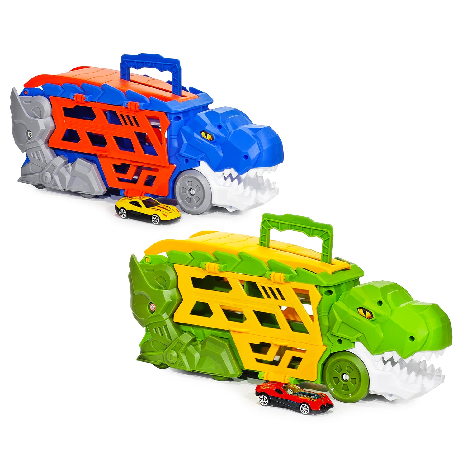 TU GIOCHI - Dino Truck Trasportatore Dinosauro 2 in 1 con Macchinina