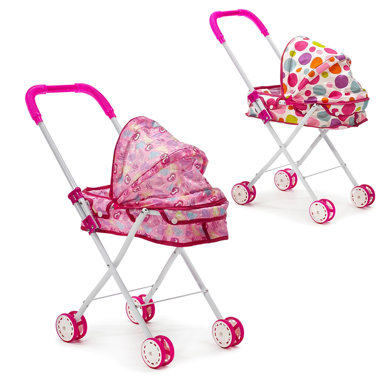 TU GIOCHI - Carrozzina Noemi per Bambole Passeggino Giocattolo per Bambini 3+ Anni