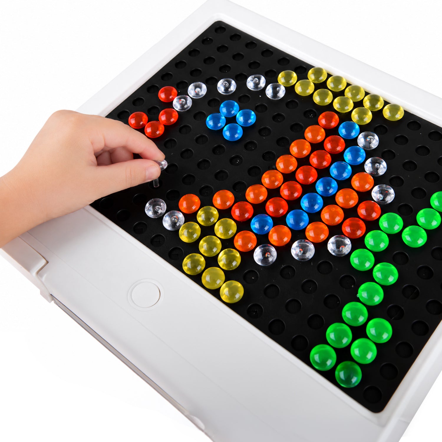 TU GIOCHI - Mosaico LED Luminoso con 120 Chiodini Colorati