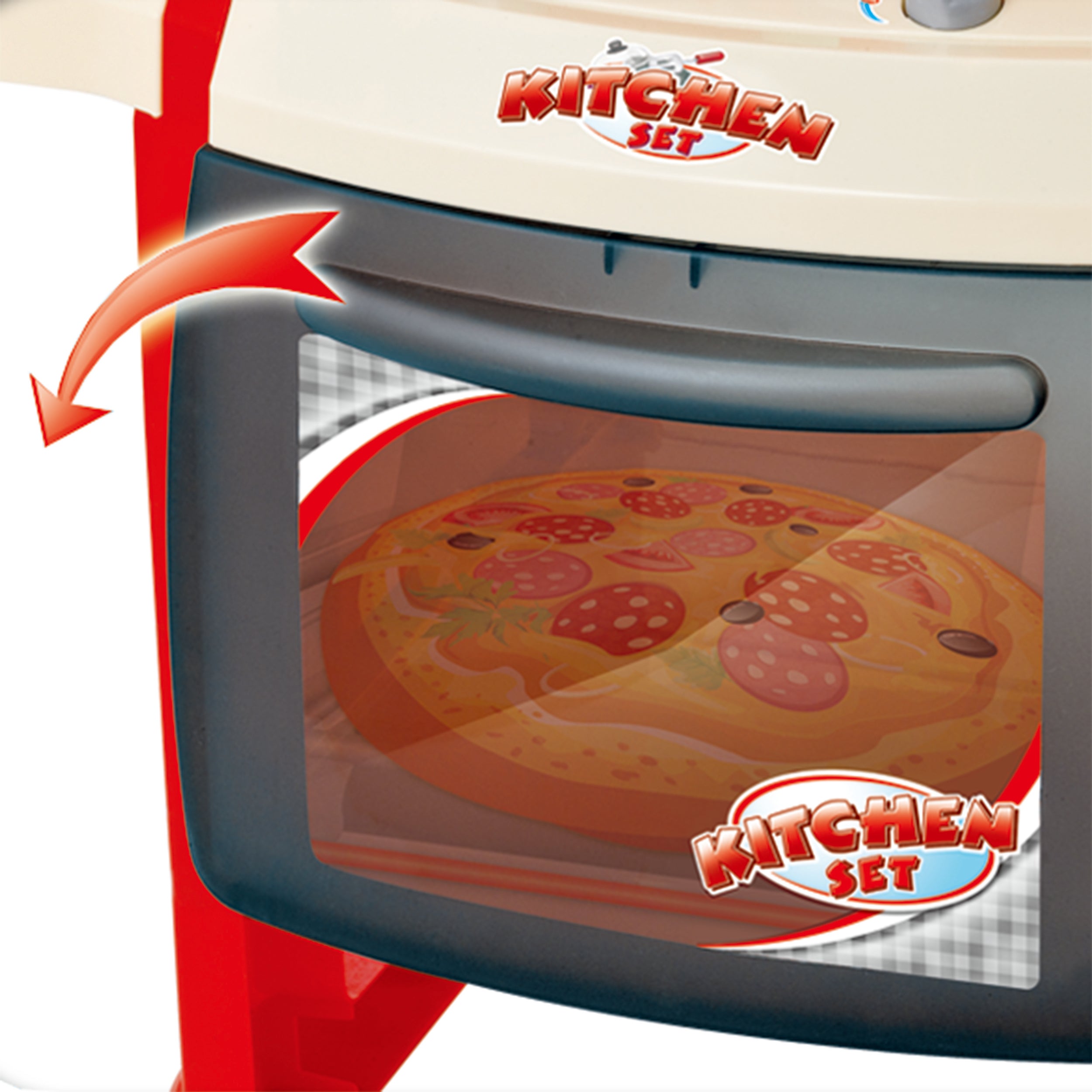 TU GIOCHI - Super Chef Cucina Giocattolo con Suoni, Luci e 24 Accessori