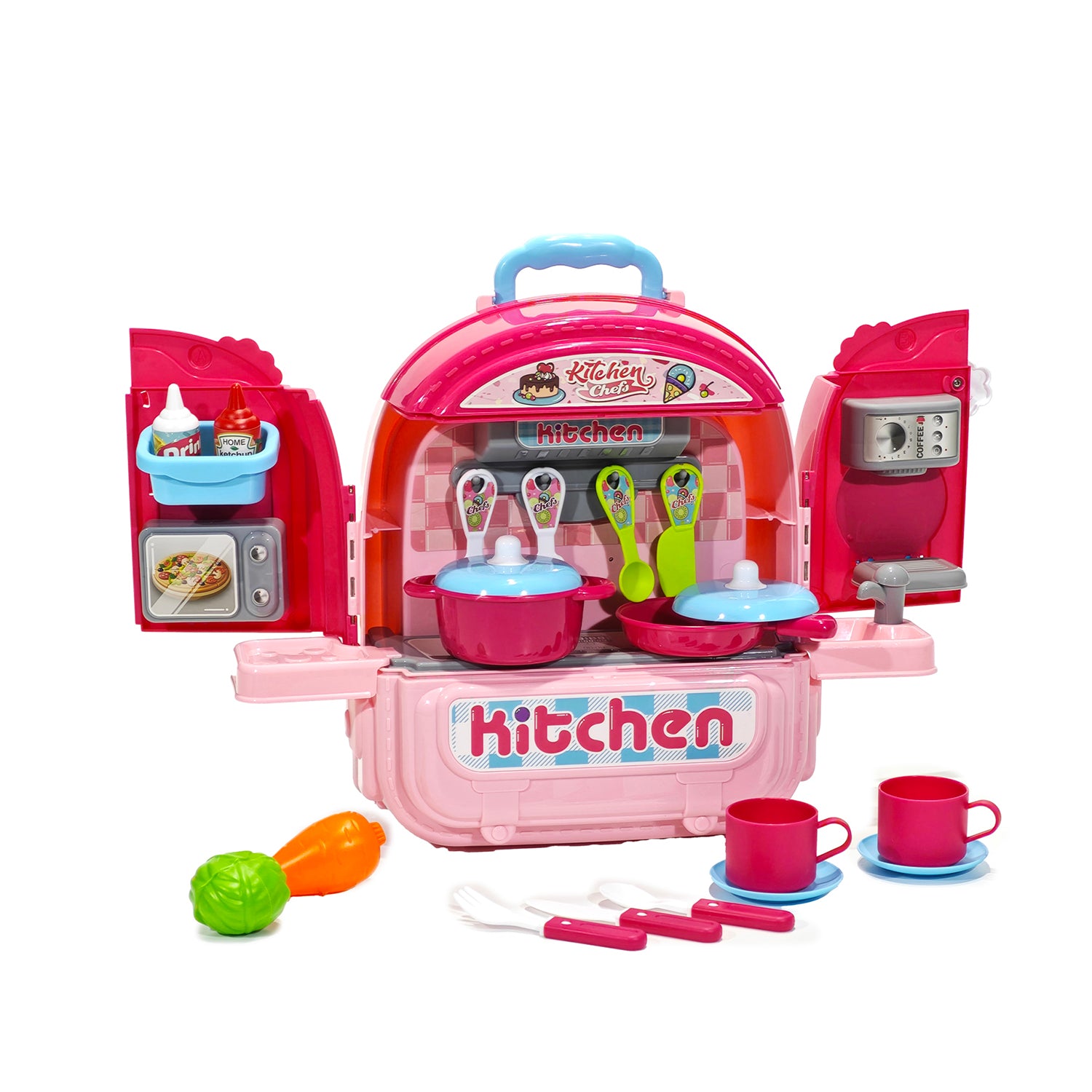 TU GIOCHI - Kitchen Chef Kids Bag 3 in 1 Valigetta Cucina per Bambini