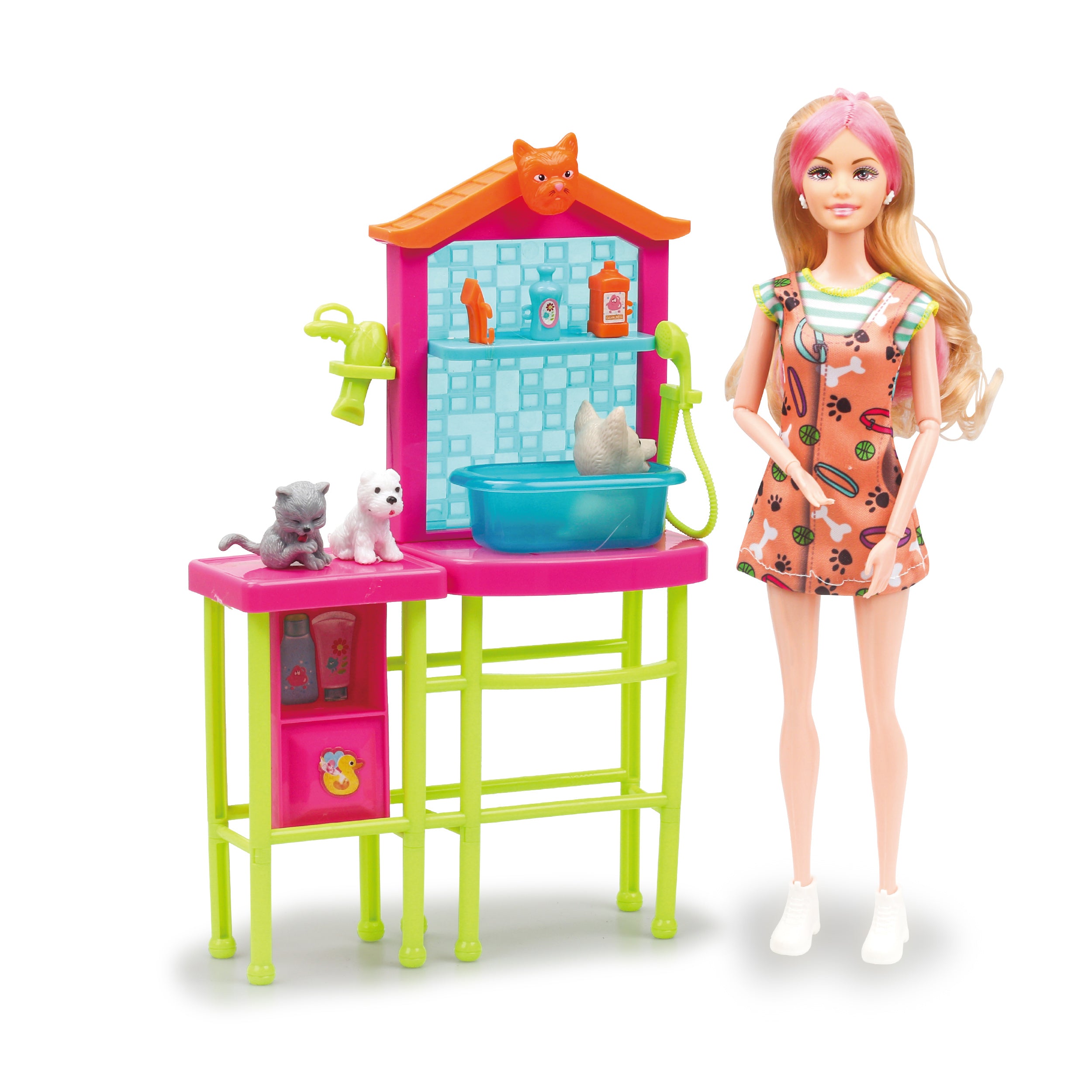 TU GIOCHI - Il Sogno di Bella Bambola Snodabile con Accessori