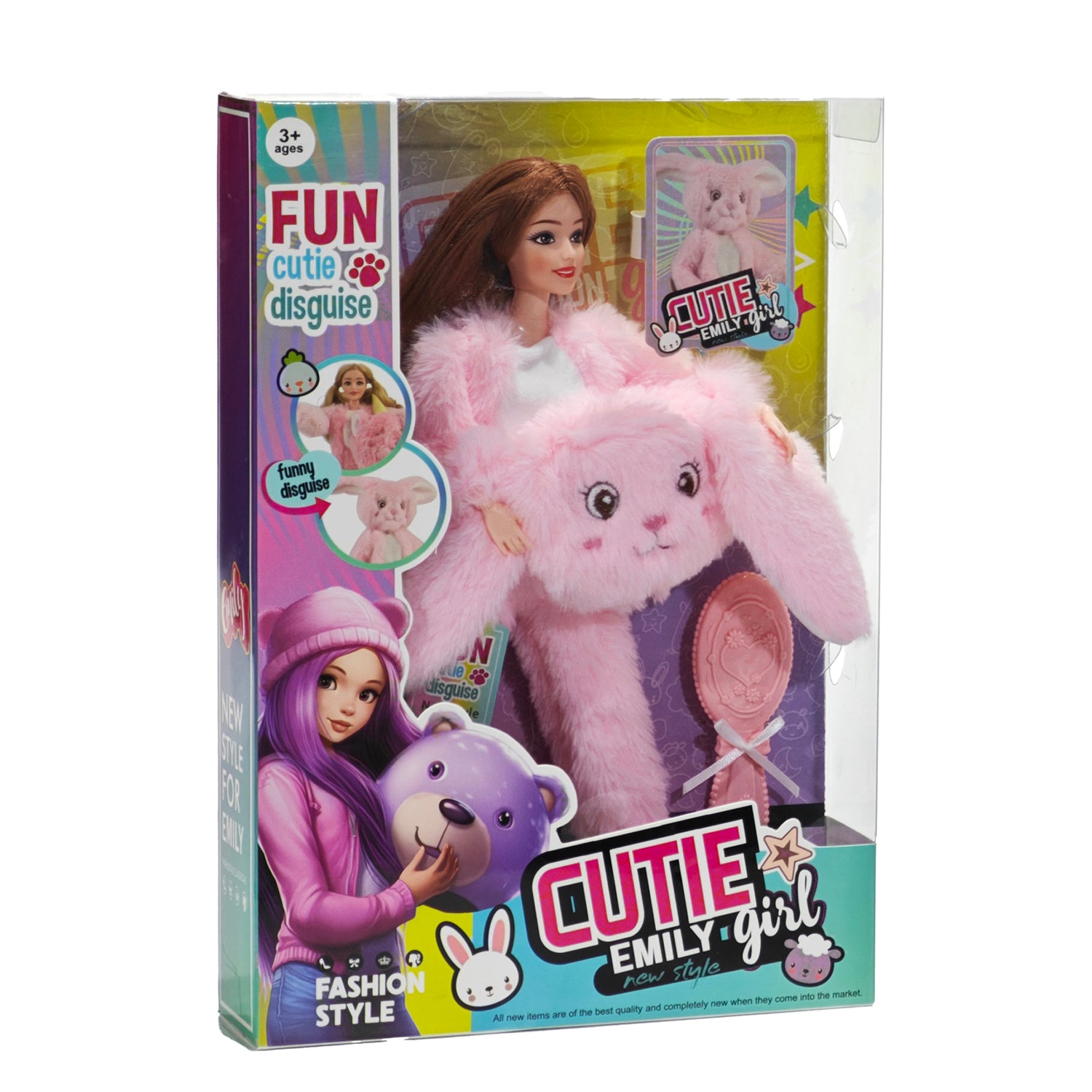 TU GIOCHI - Cutie Emily Girl Bambola Fashion