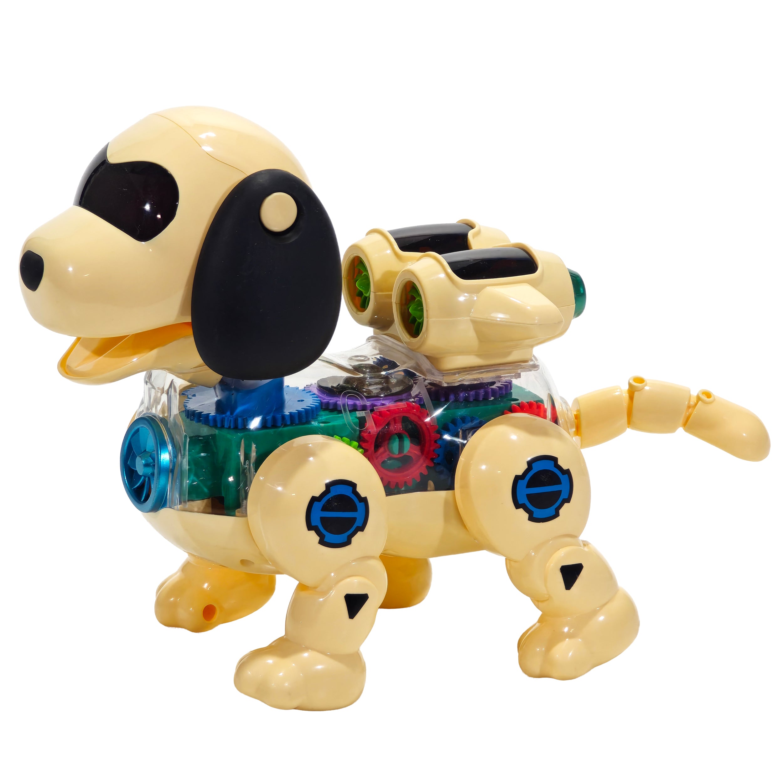 TU GIOCHI - Pet Robot Il Tuo Cyber Cucciolo Interattivo con Luci, Suoni e Movimento