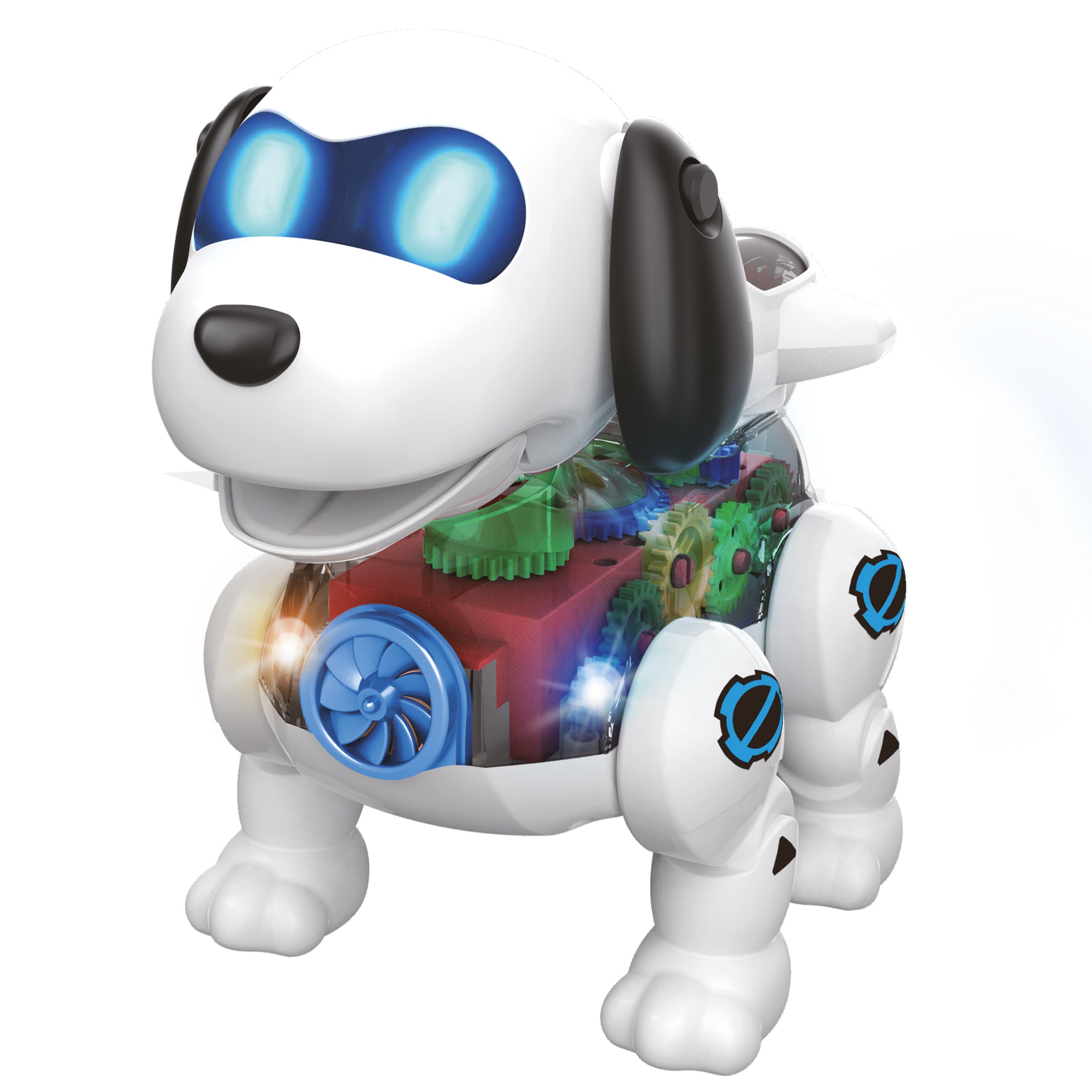 TU GIOCHI - Pet Robot Il Tuo Cyber Cucciolo Interattivo con Luci, Suoni e Movimento