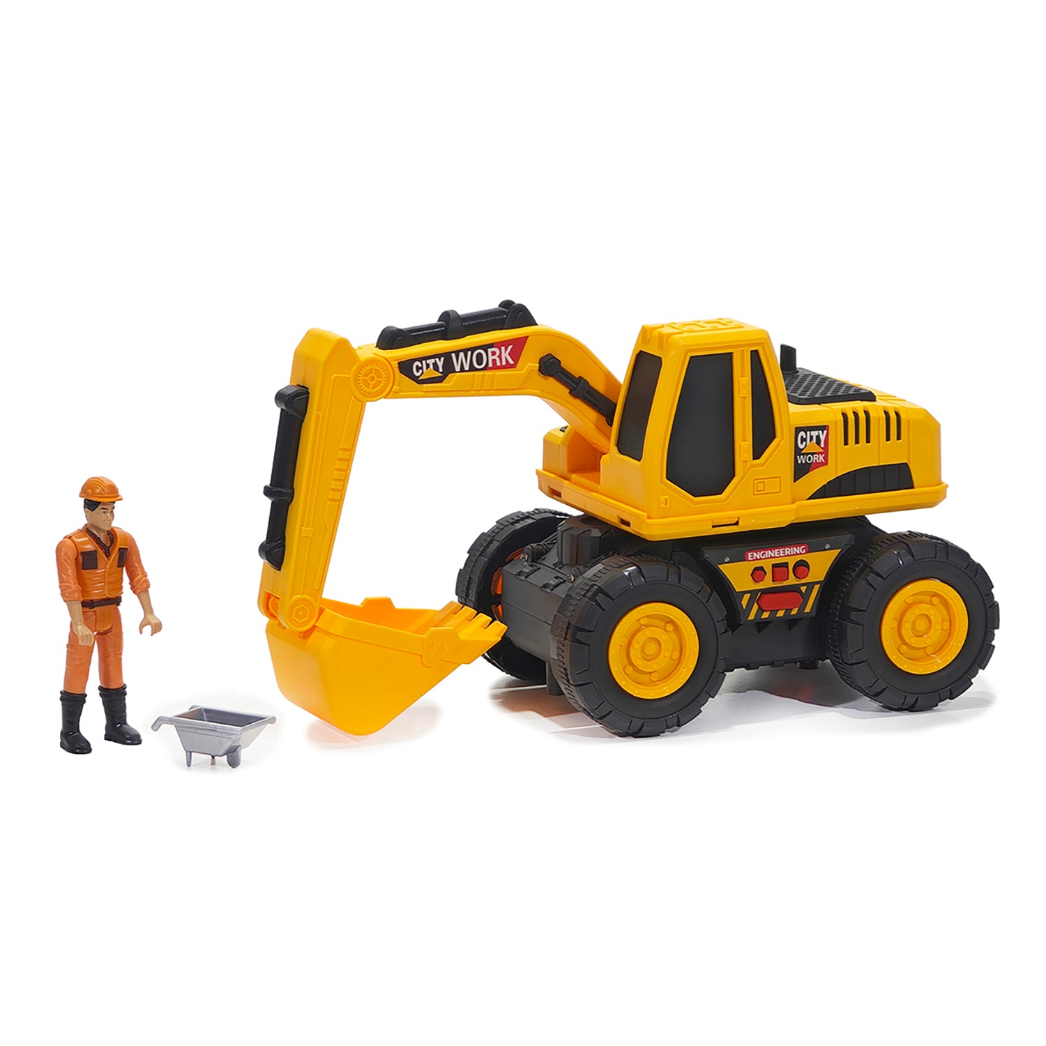 TU GIOCHI - Truck Power Mezzi da Cantiere con Luci e Suoni