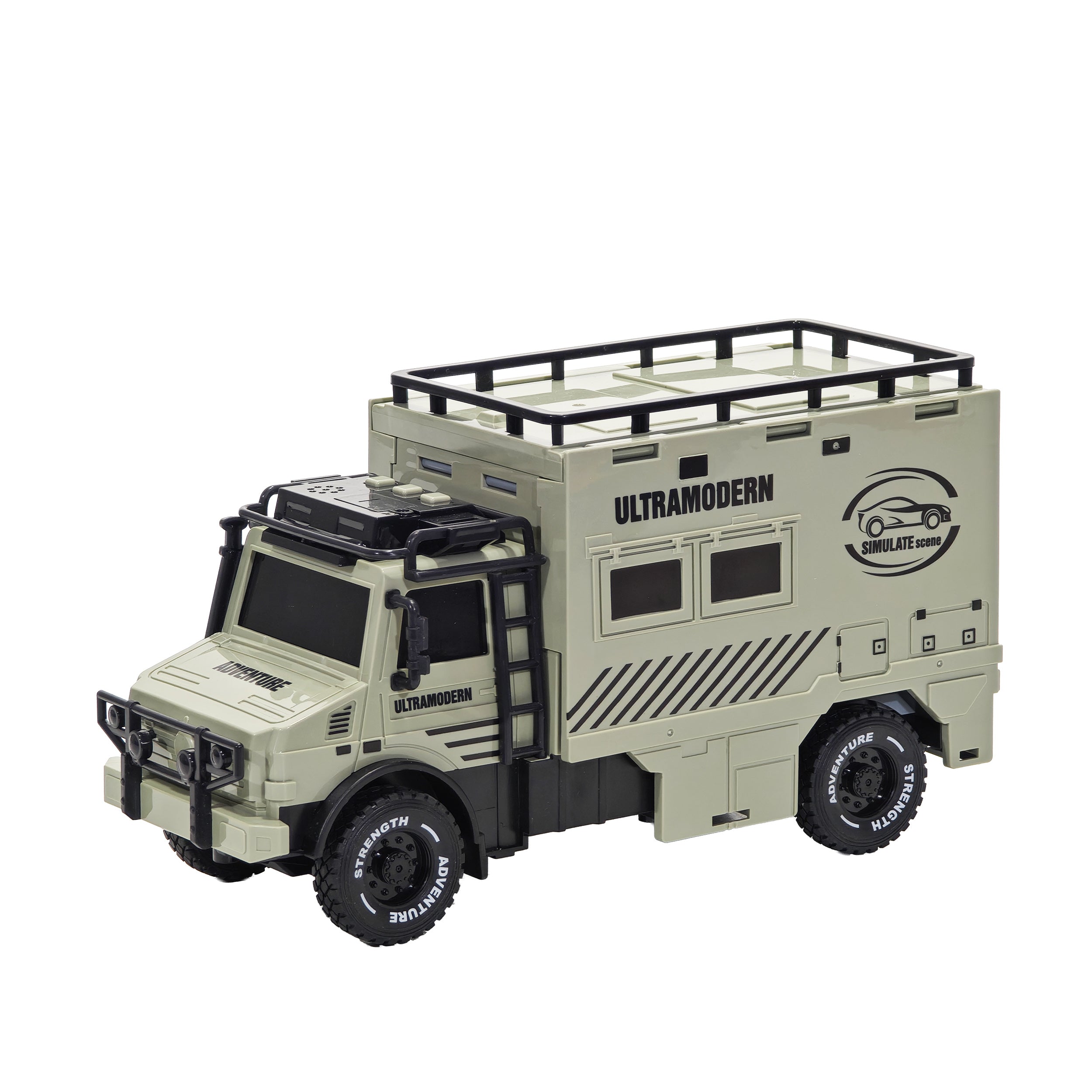TU GIOCHI - Set Camion Trasportatore RAIL con Mini Veicoli in Metallo Die-Cast e Luci