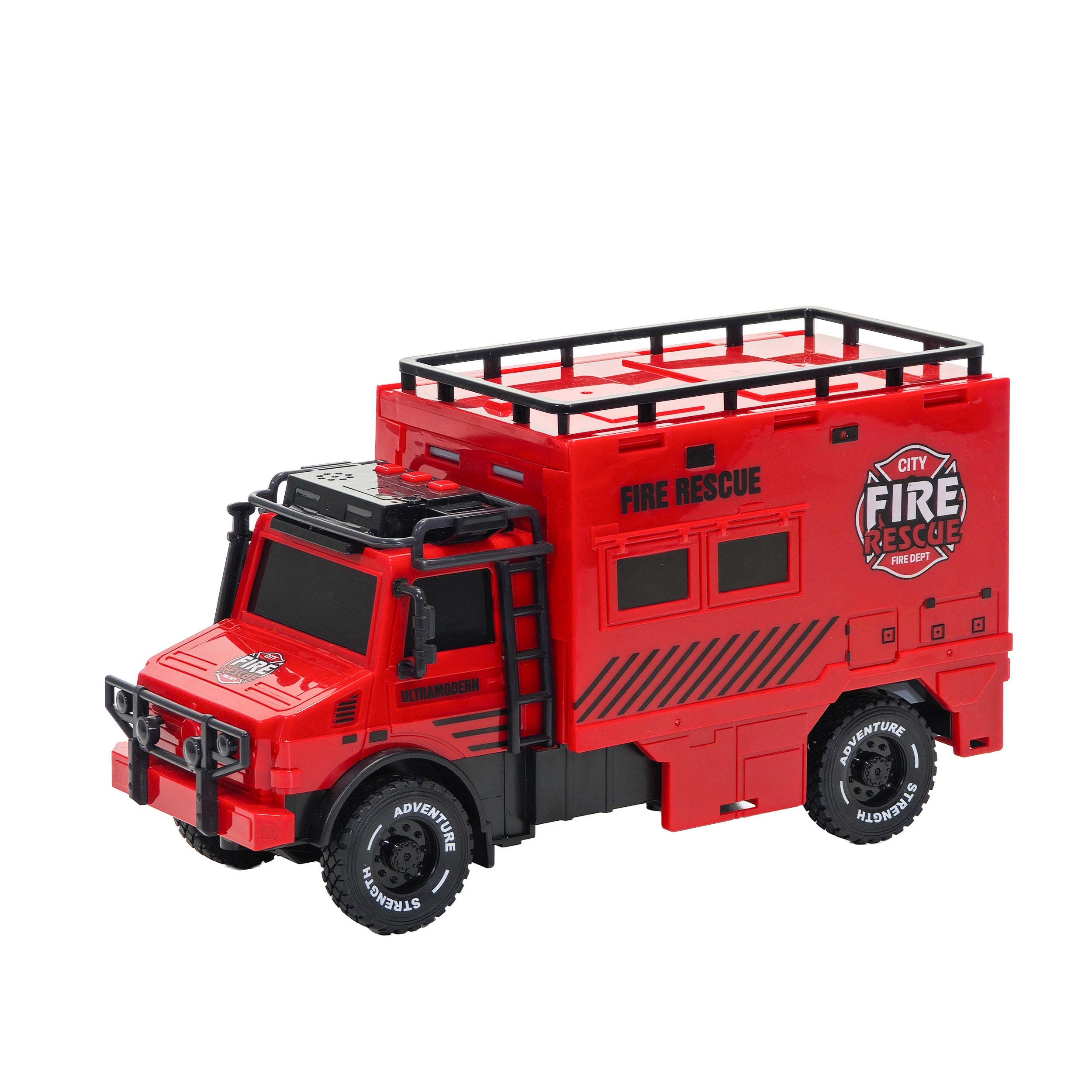 TU GIOCHI - Set Camion Trasportatore RAIL con Mini Veicoli in Metallo Die-Cast e Luci