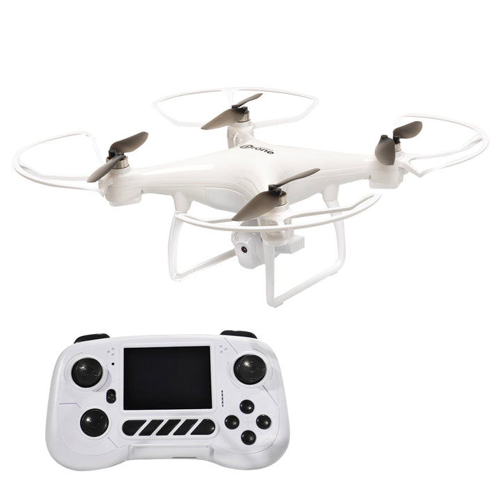 DICTROLUX - Drone Sky Explorer con Telecamera 480p, Motore Brushless e Controllo da Smartphone