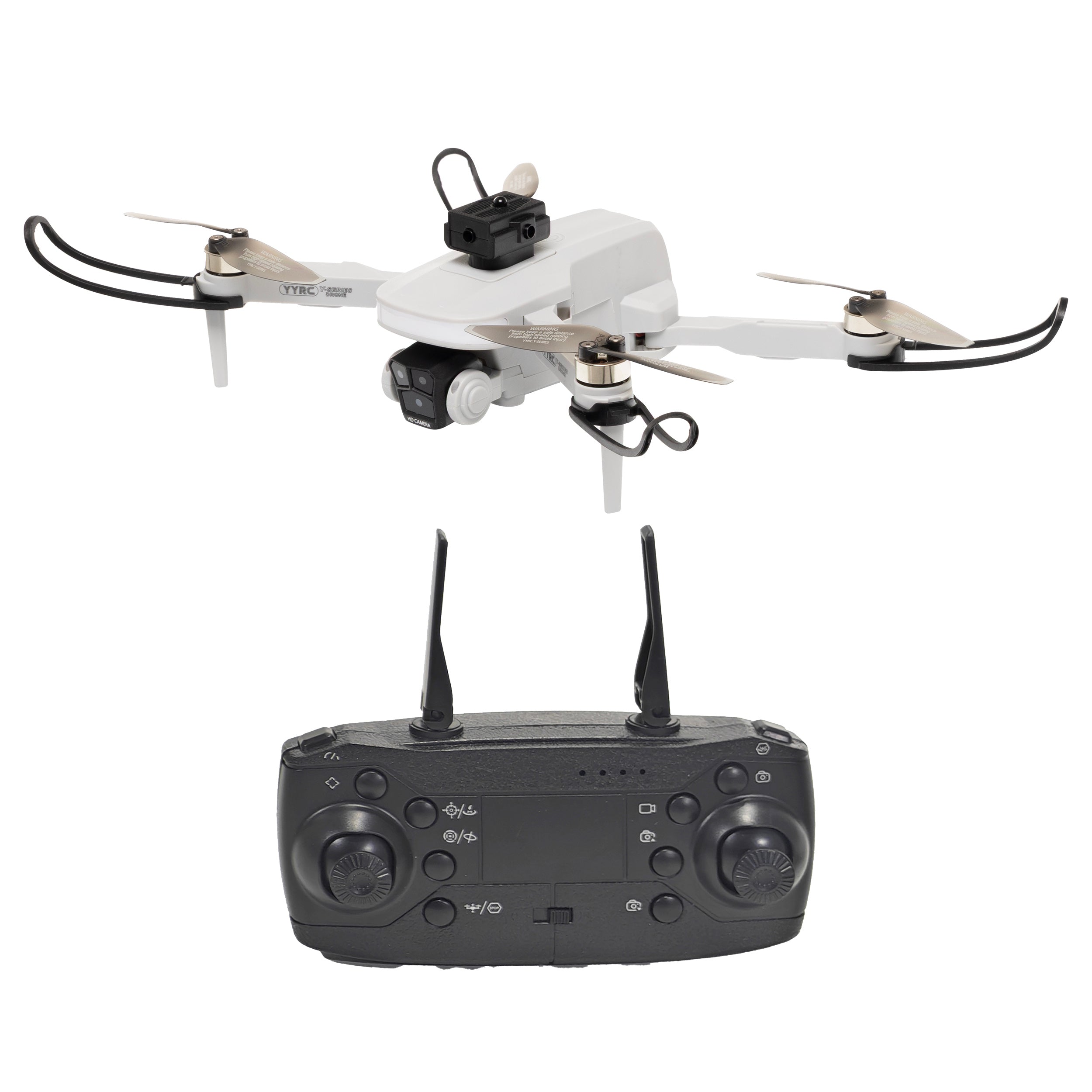 DICTROLUX - Drone U10 con Fotocamera 480p, Funzione Follow Me e Custodia da Trasporto