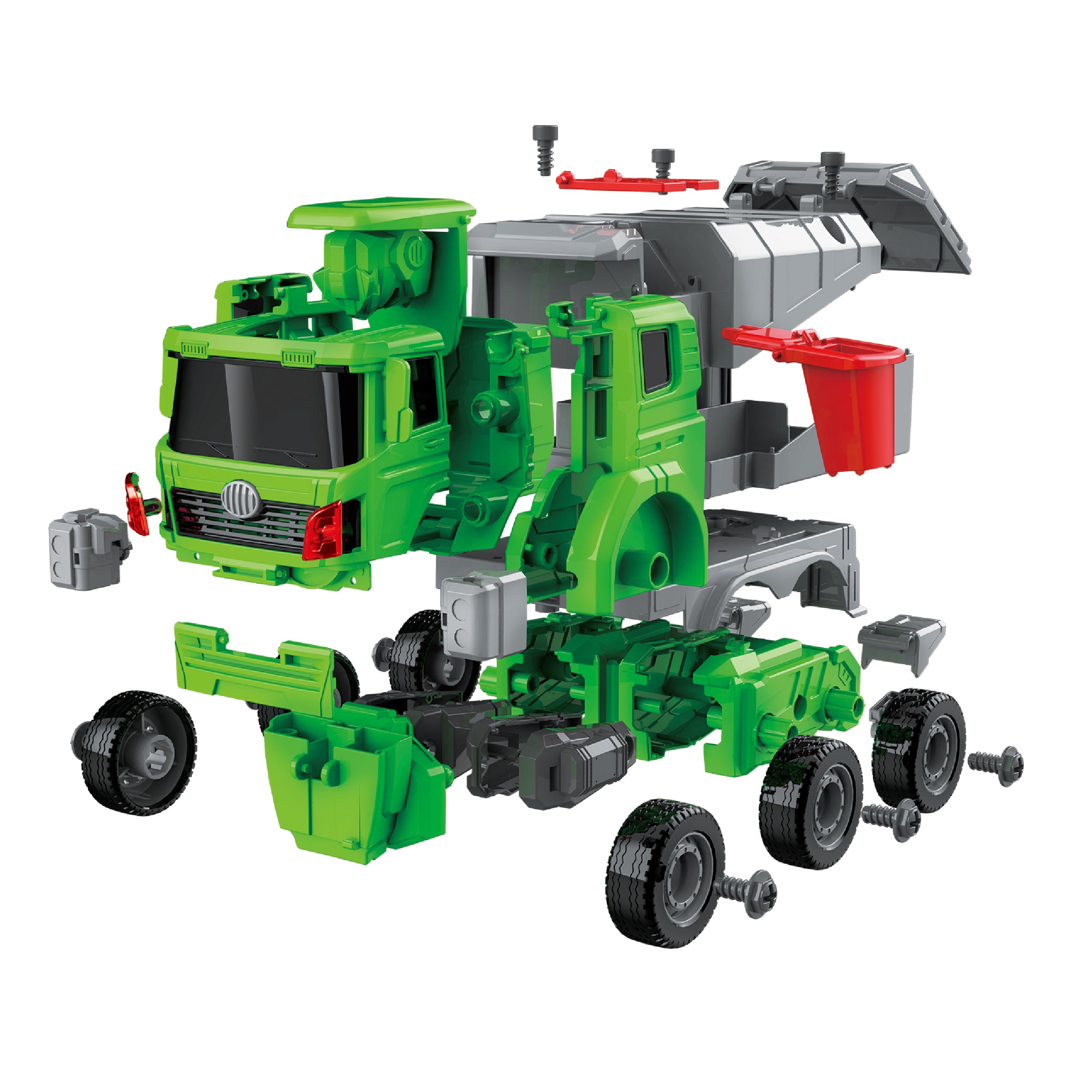 TU GIOCHI - Mecha DIY Deformation Robot Veicoli Trasformabili con Suoni