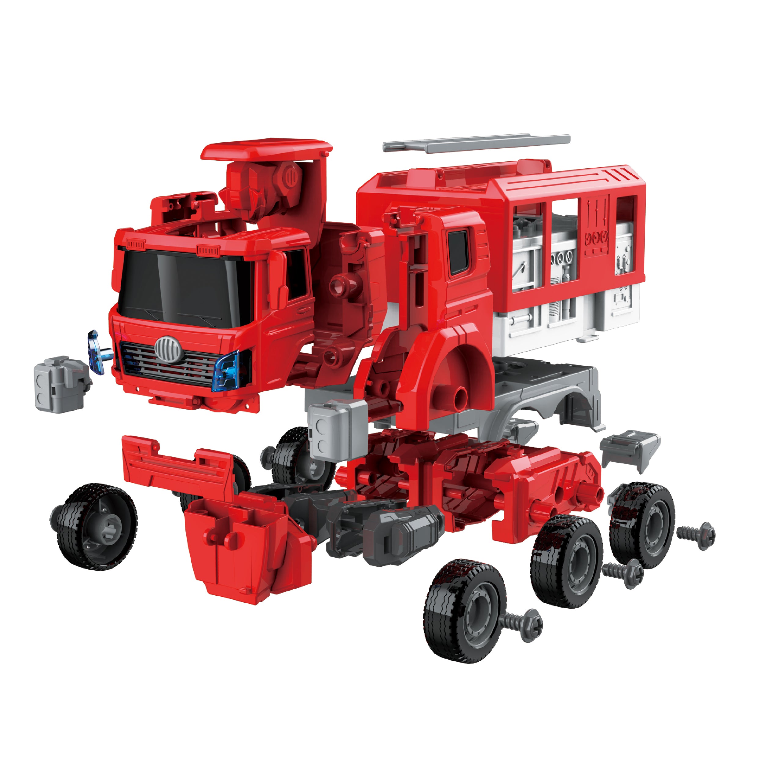 TU GIOCHI - Mecha DIY Deformation Robot Veicoli Trasformabili con Suoni