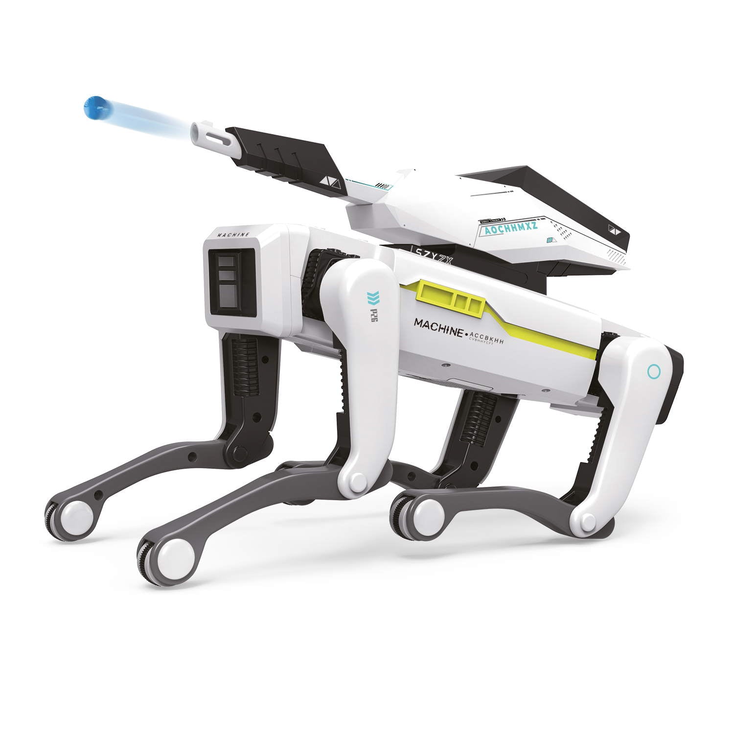 TU GIOCHI - Zenix Cyber Dog Interattivo Cane Robot con App, Comandi Vocali e Telecomando