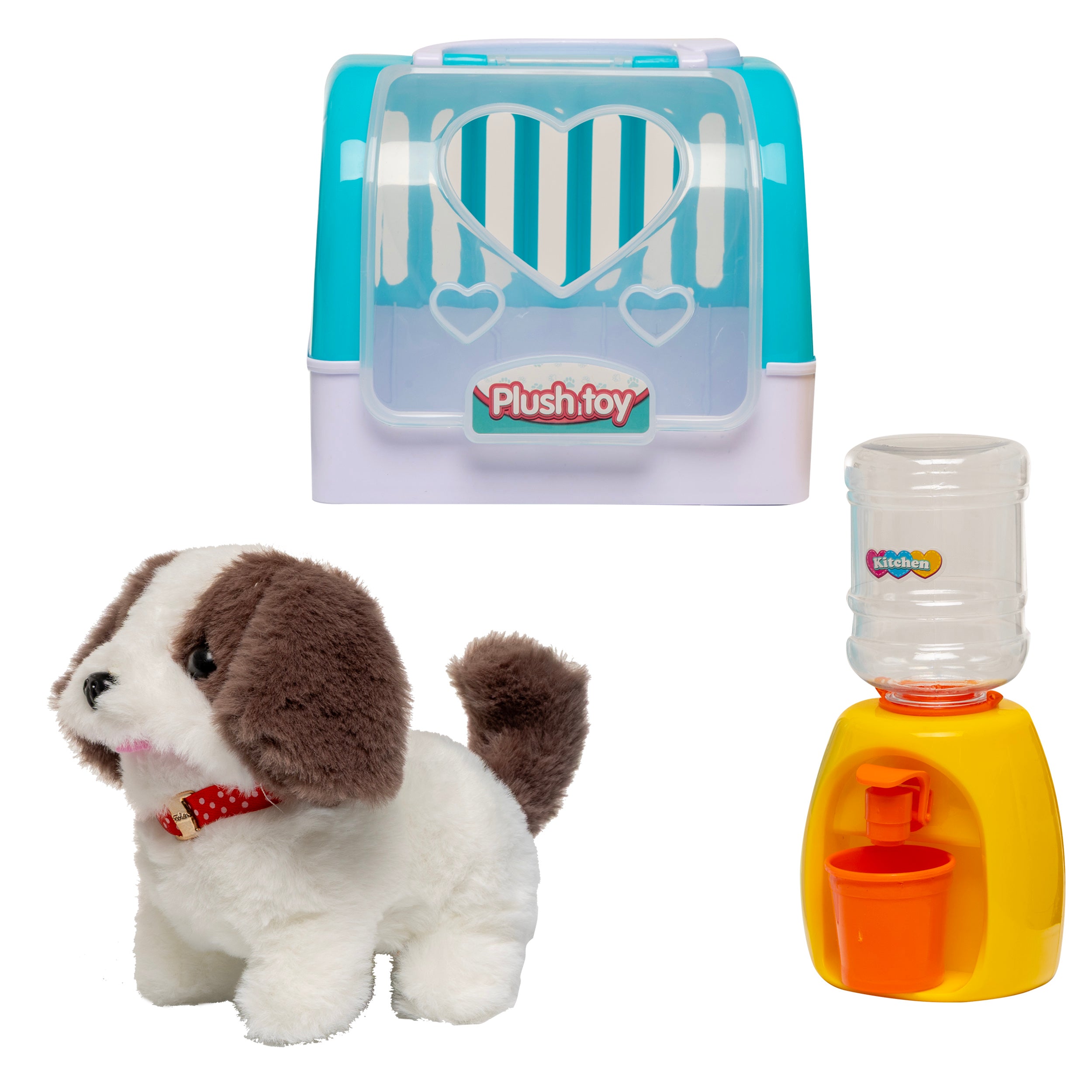 TU GIOCHI - Pelù Tenero e Coccoloso - Cagnolino o Gattino Interattivo con Suoni