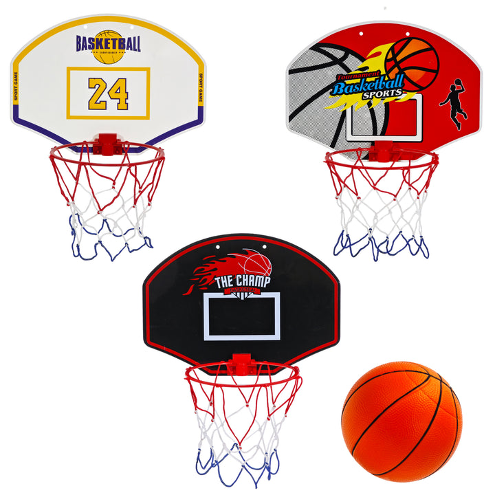 TU GIOCHI - Basketball Set Canestro da Camera con Palla per Bambini