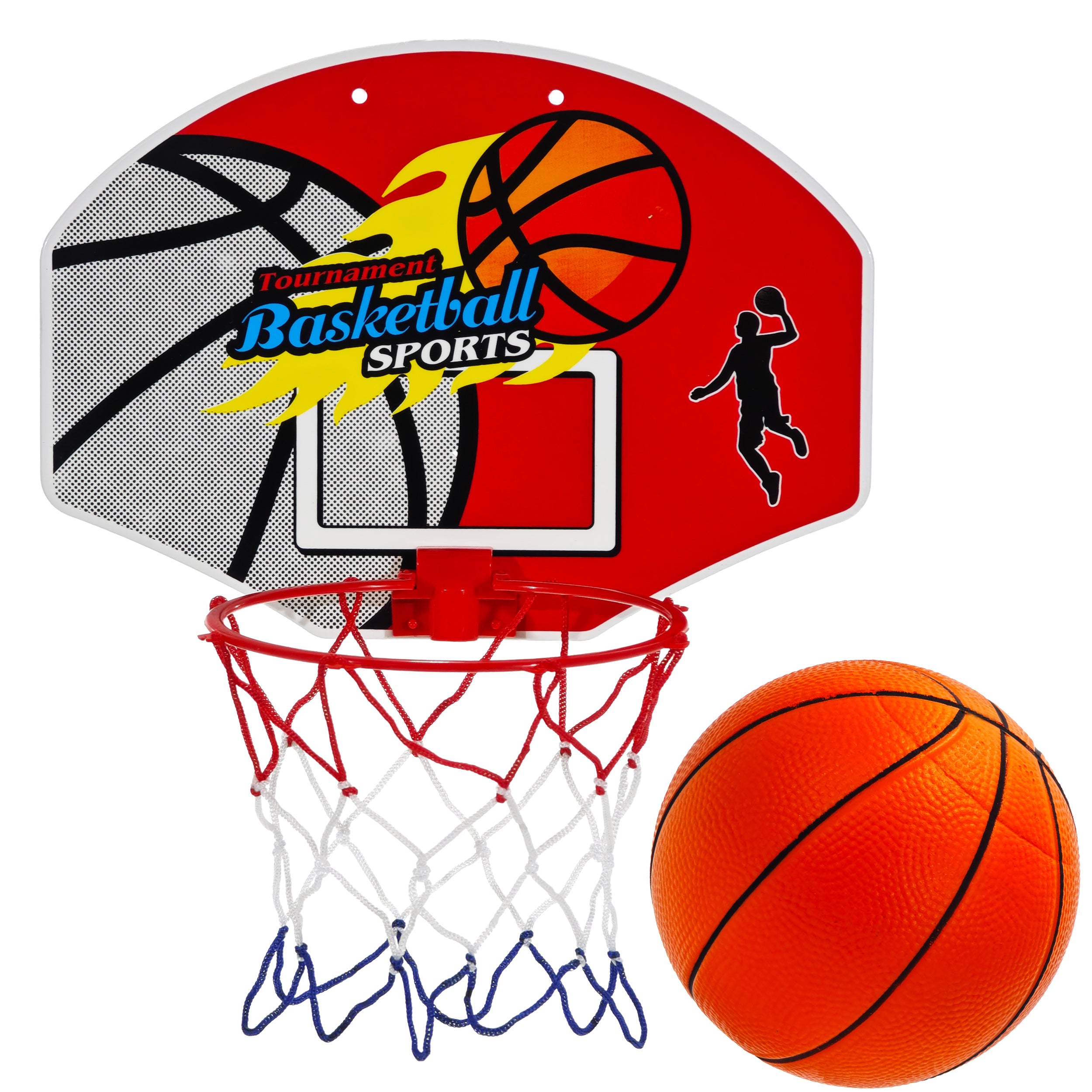 TU GIOCHI - Basketball Set Canestro da Camera con Palla per Bambini