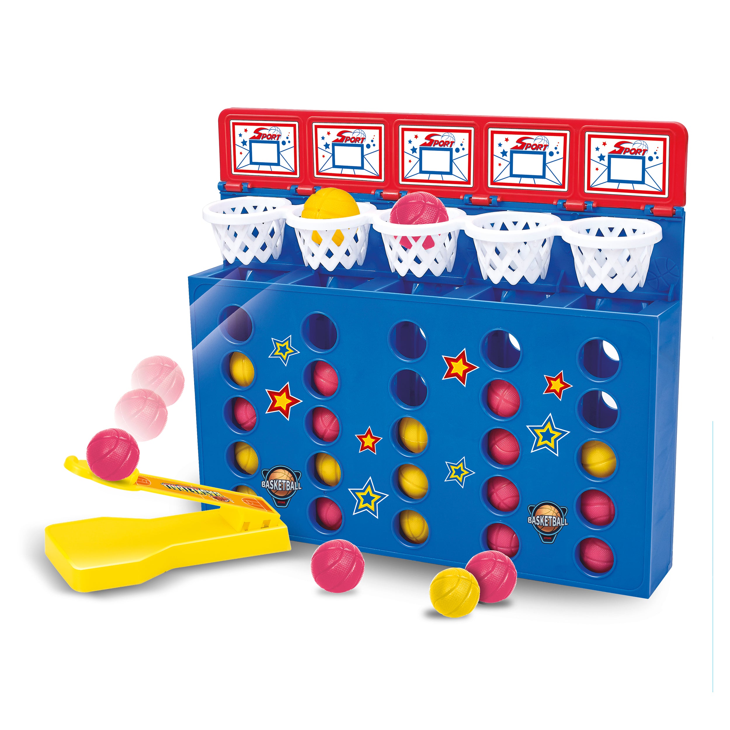 TU GIOCHI - Basketball Shooting Game Gioco da Tavolo con Canestri per Bambini