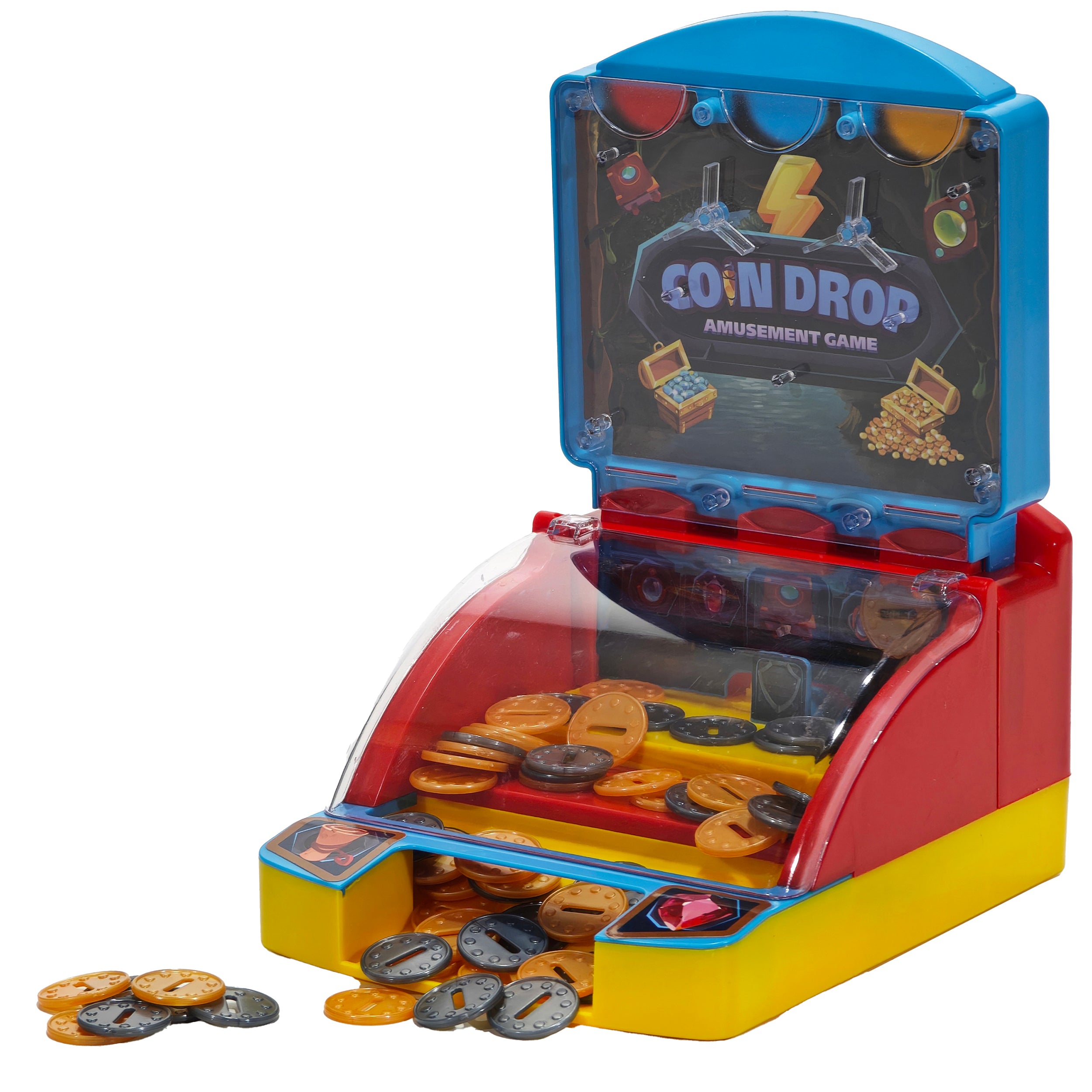 TU GIOCHI - Coin Drop Gioco dei Gettoni con Luci e Suoni
