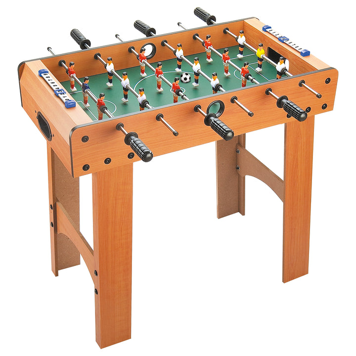 TU GIOCHI - Calcio Balilla Football Tavolo da Calcio in Legno MDF per Bambini e Adulti