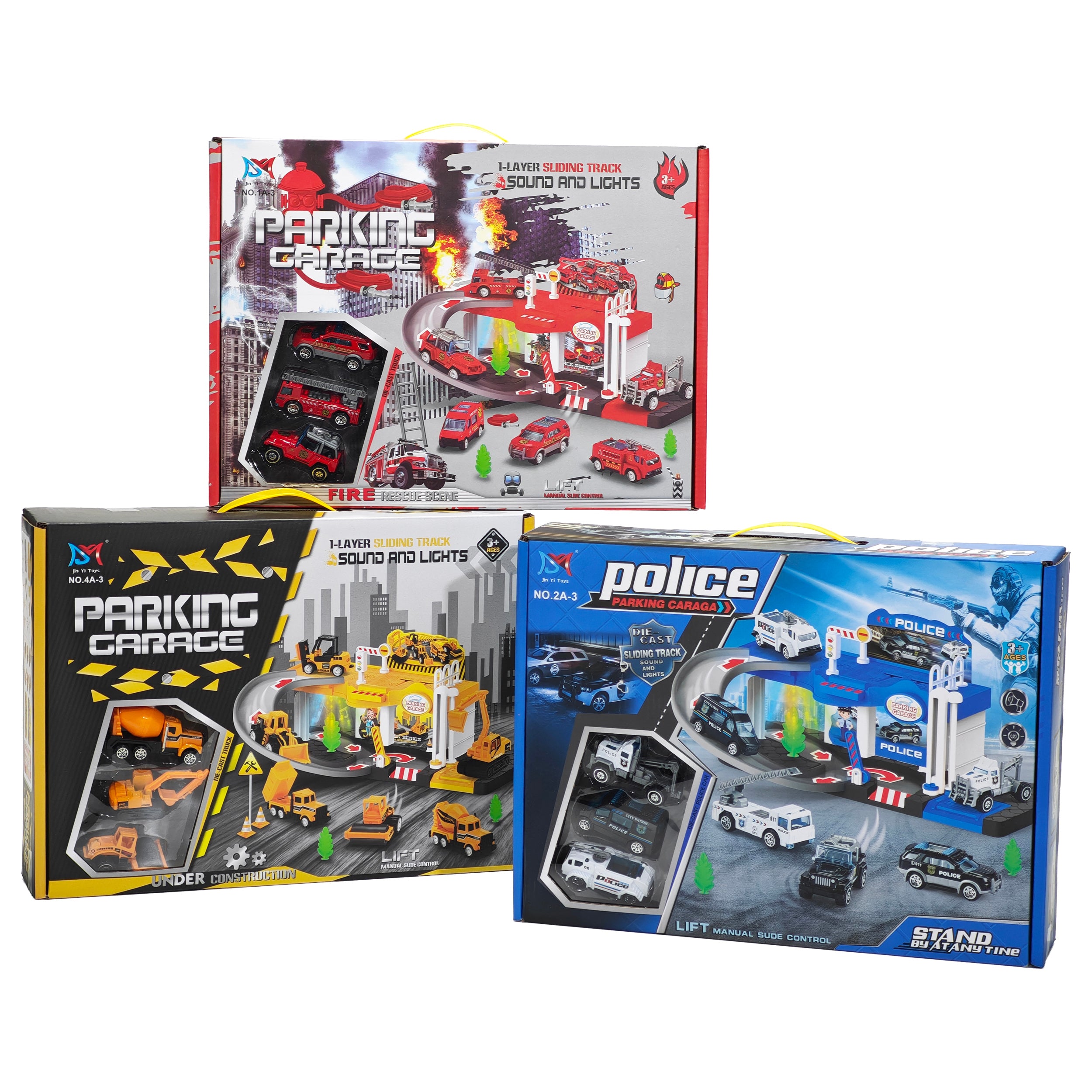 TU GIOCHI - Parking Garage Pista Parcheggio Multilivello con Luci e Suoni