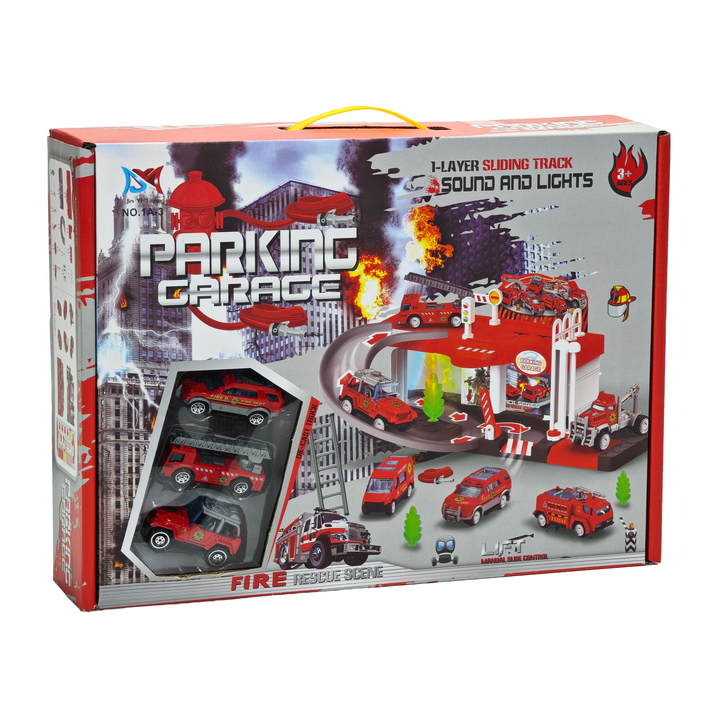 TU GIOCHI - Parking Garage Pista Parcheggio Multilivello con Luci e Suoni