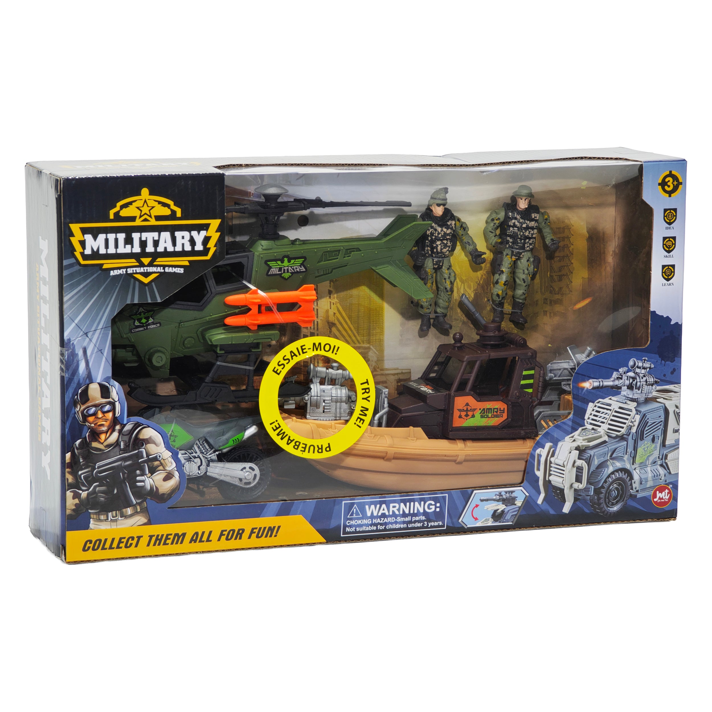 TU GIOCHI - Military Set Gioco Militare con Luci e Suoni