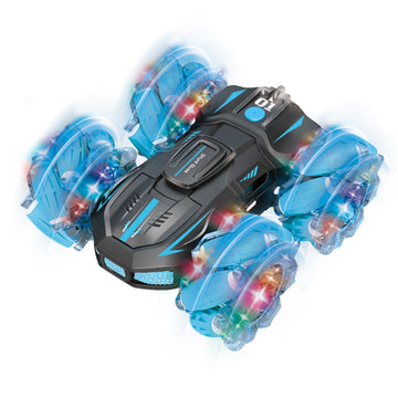 Kssvzz Auto Radiocomandata Spider Con Sensore Di Gesti – 2.4GHz, Luci, Musica E Rotazione 360°, Regalo Perfetto Per Bambini 3-12 Anni
